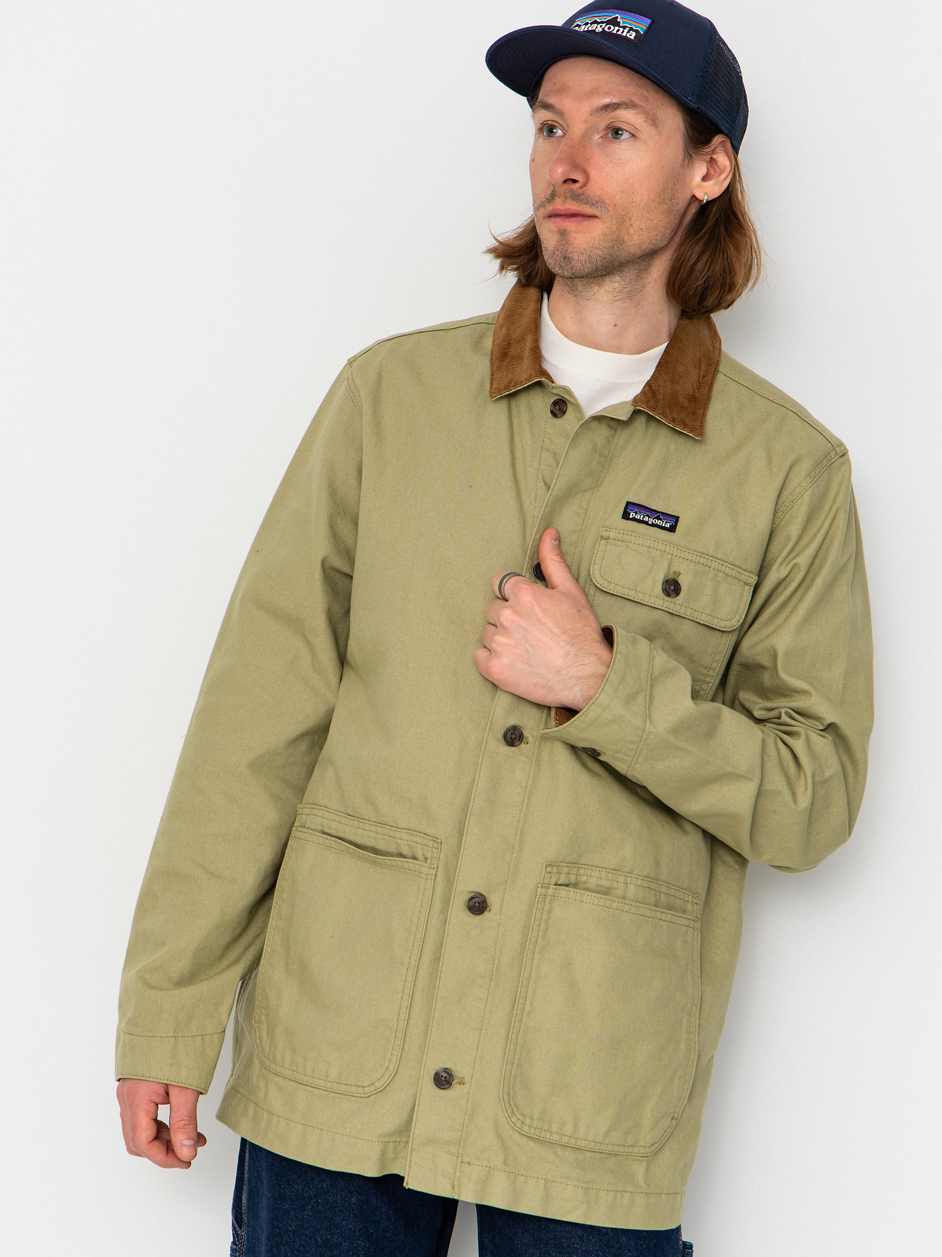 Patagonia Point Reyes Canvas Dzseki (gumtree green)