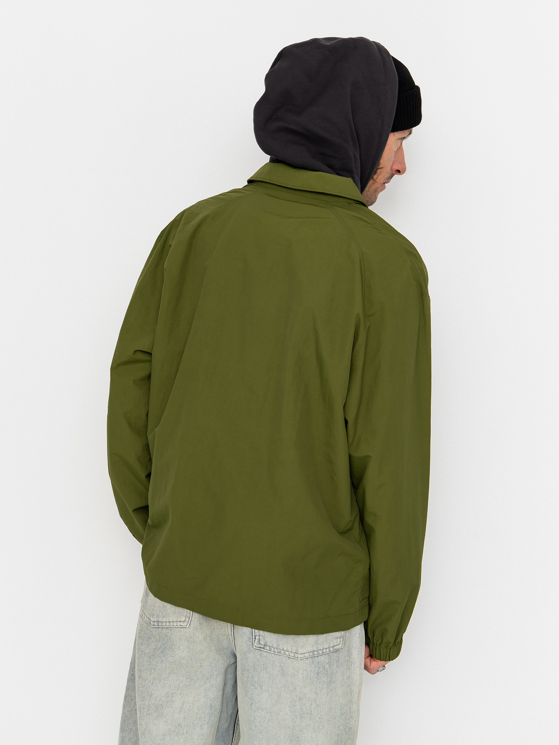 The North Face Tnf Red Box Nylon Hosszú ujjú felső (woodland green)