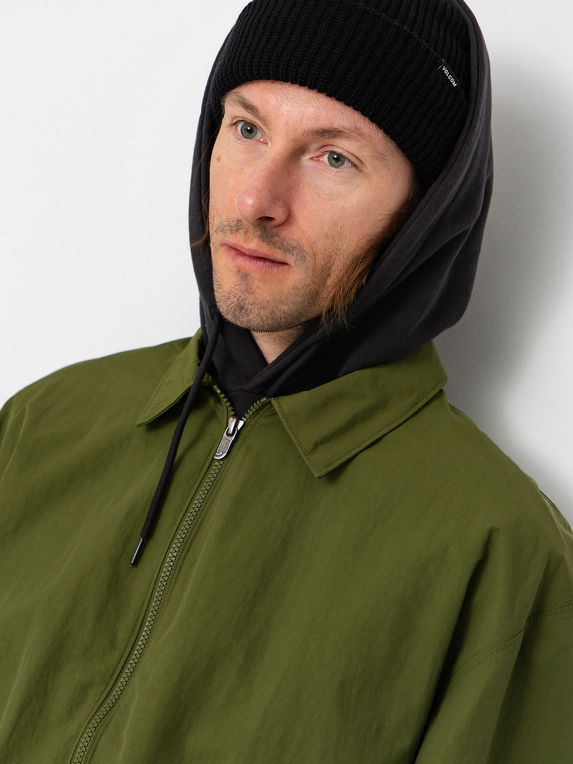 The North Face Tnf Red Box Nylon Hosszú ujjú felső (woodland green)