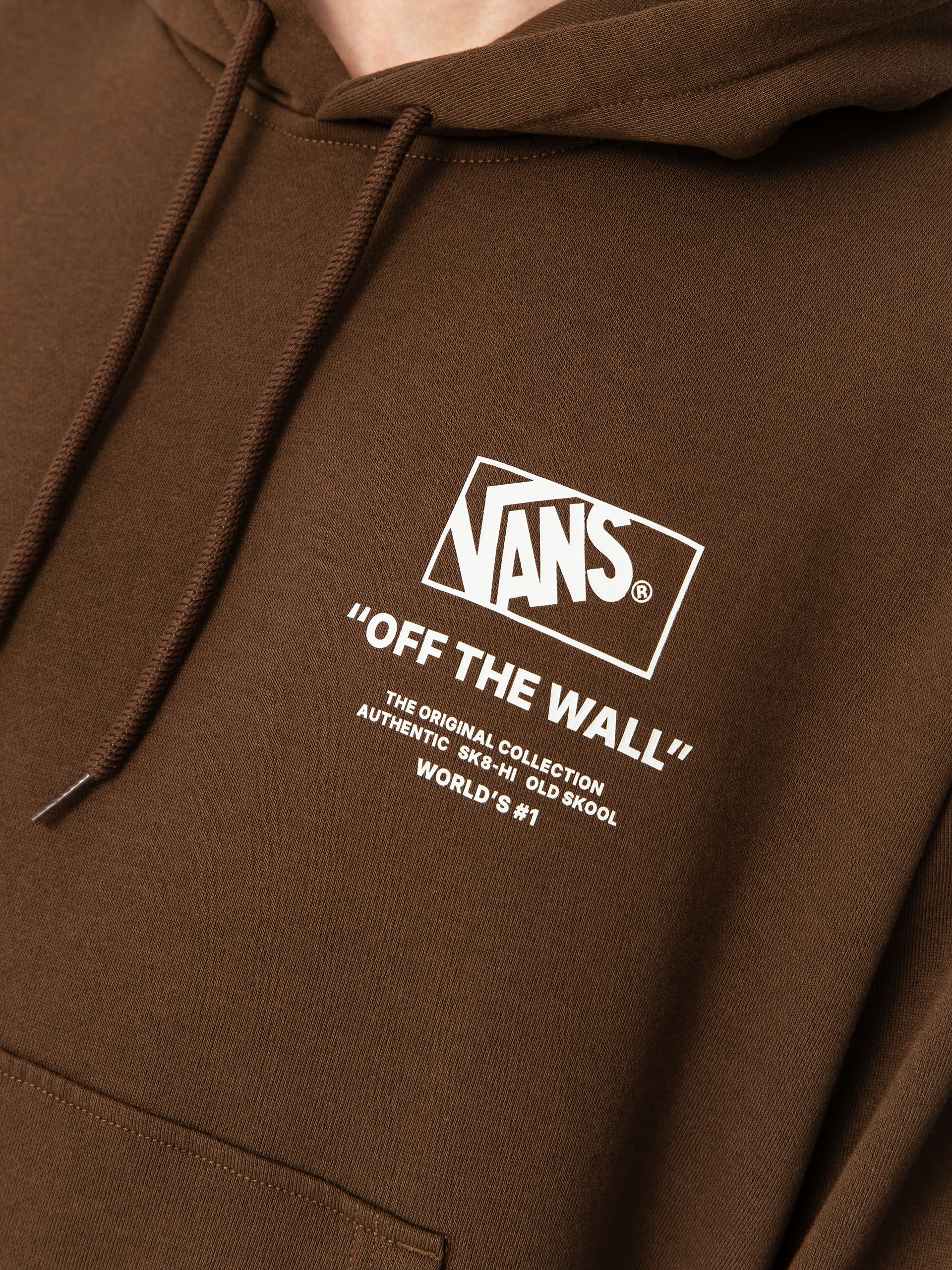 Vans Stacked Hi HD Kapucnis pulóver (vintage cocoa)