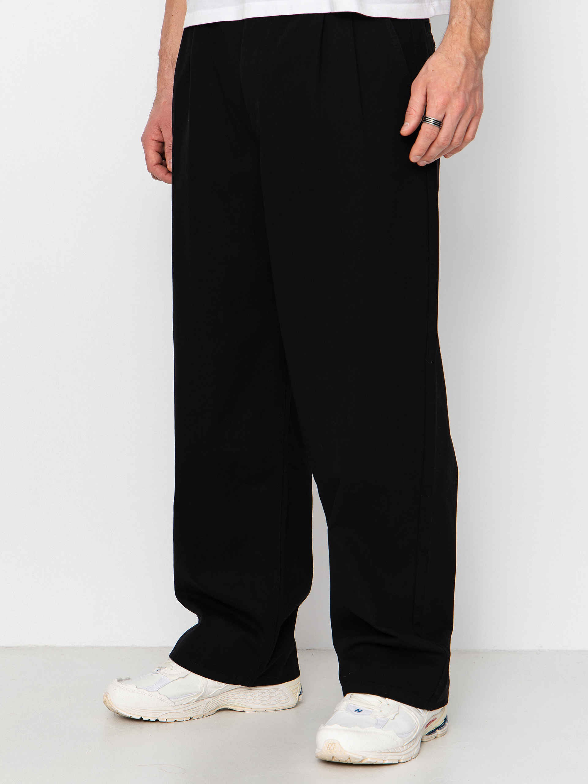 Volcom Baggos Pleat Kisnadrág (black)