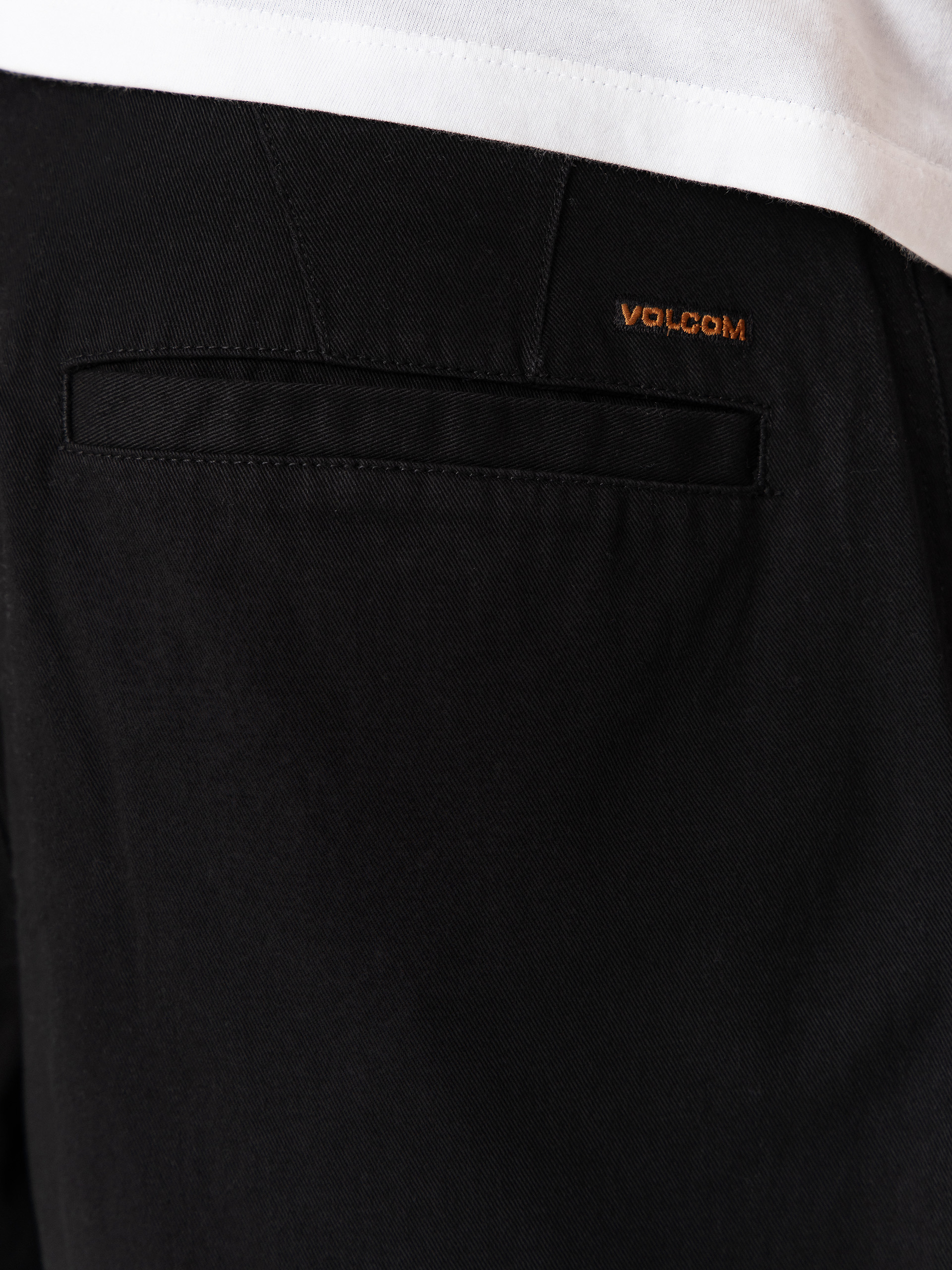 Volcom Baggos Pleat Kisnadrág (black)