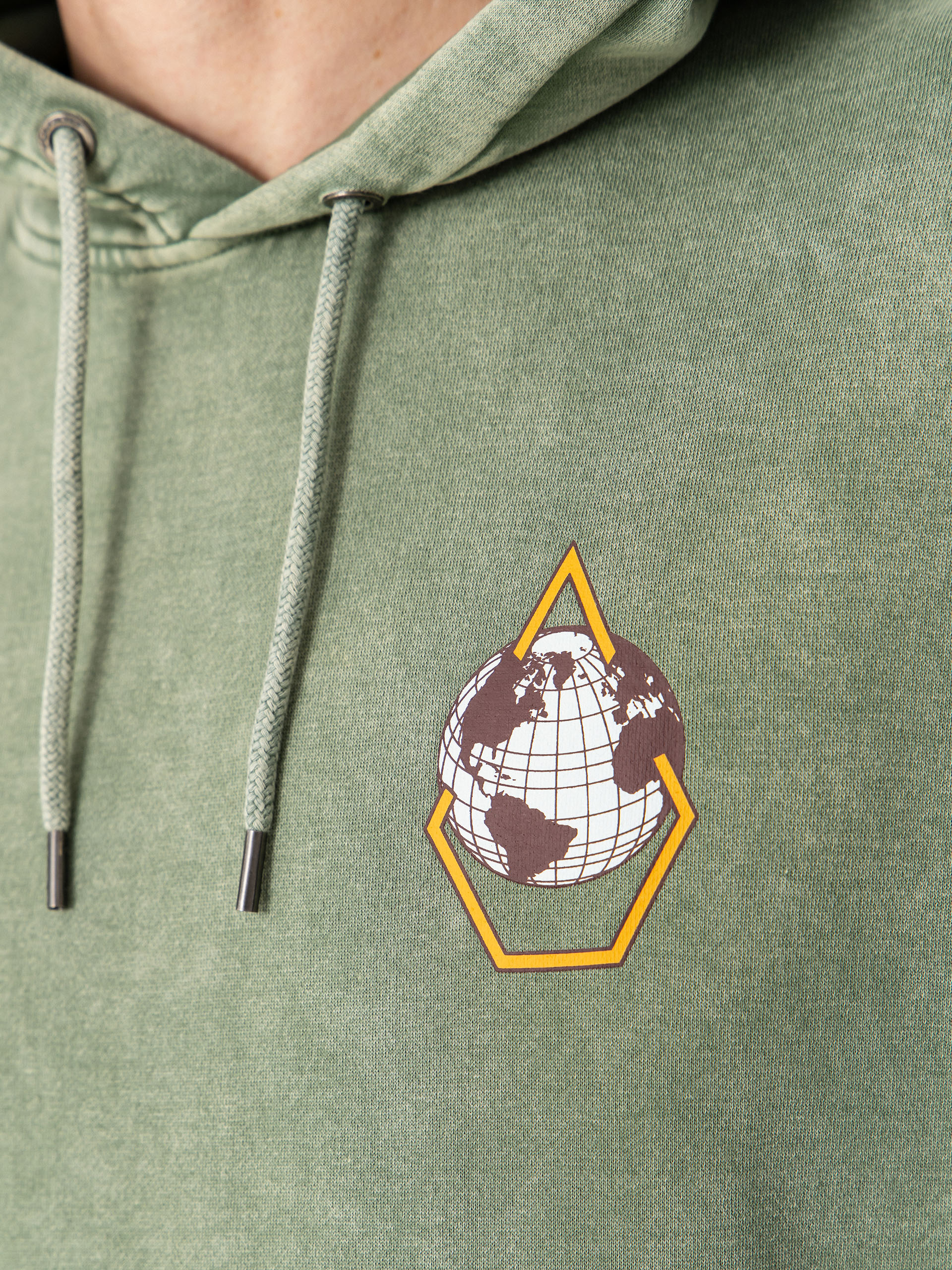 Volcom Earth Tripper HD Kapucnis pulóver (brolive)