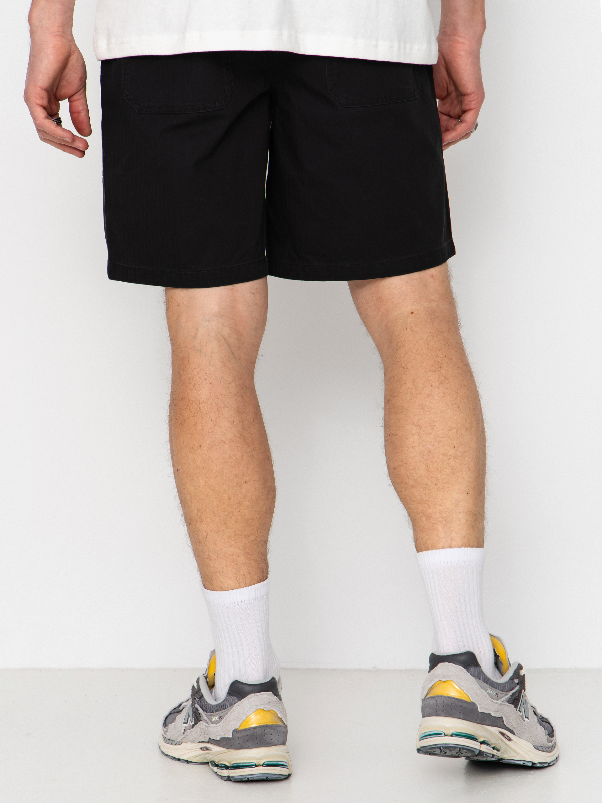 Brixton Surplus Vw Herringbone Rövidnadrág (washed black)
