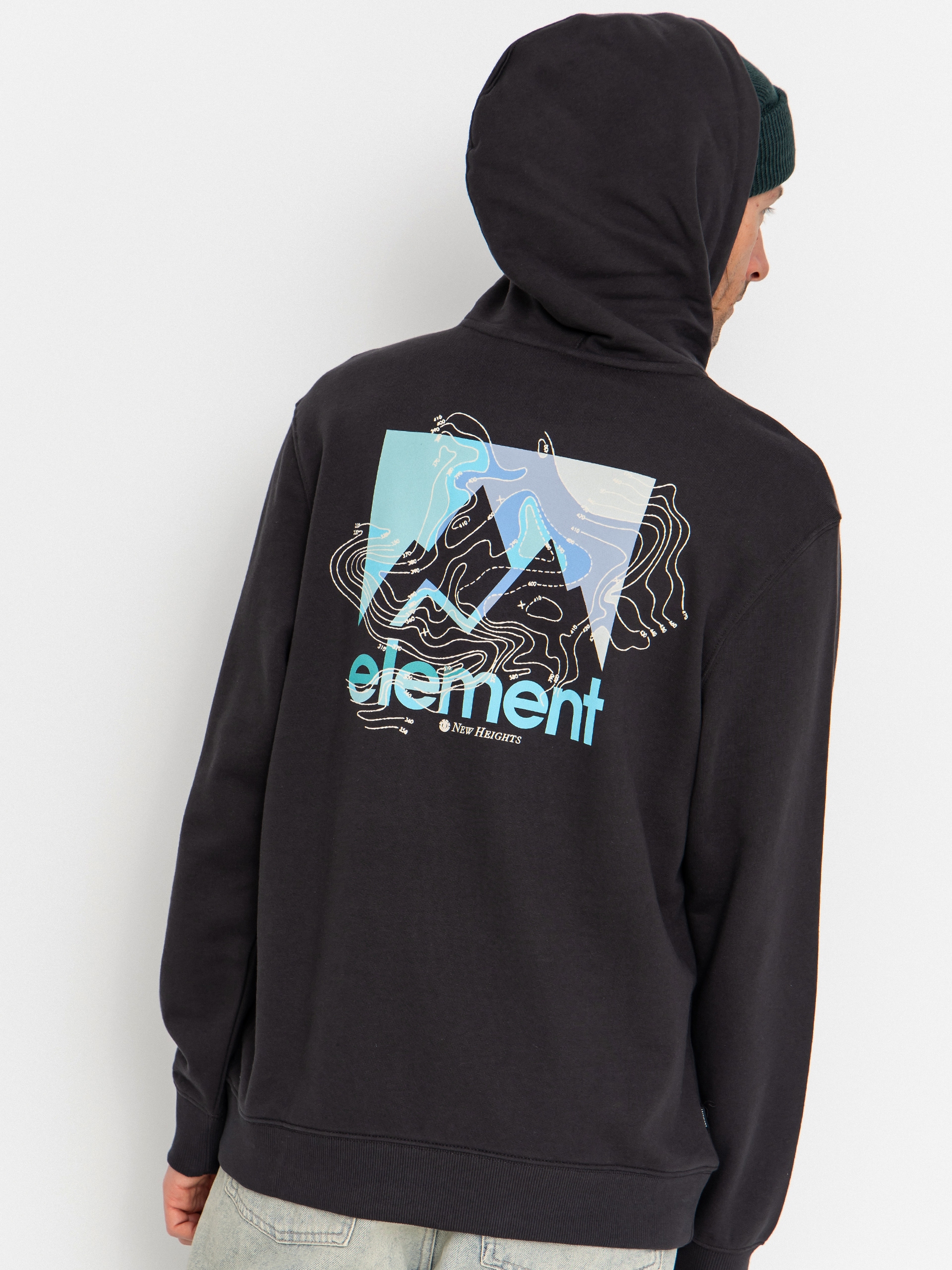Element New Heights HD Kapucnis pulu00f3ver (off black)
