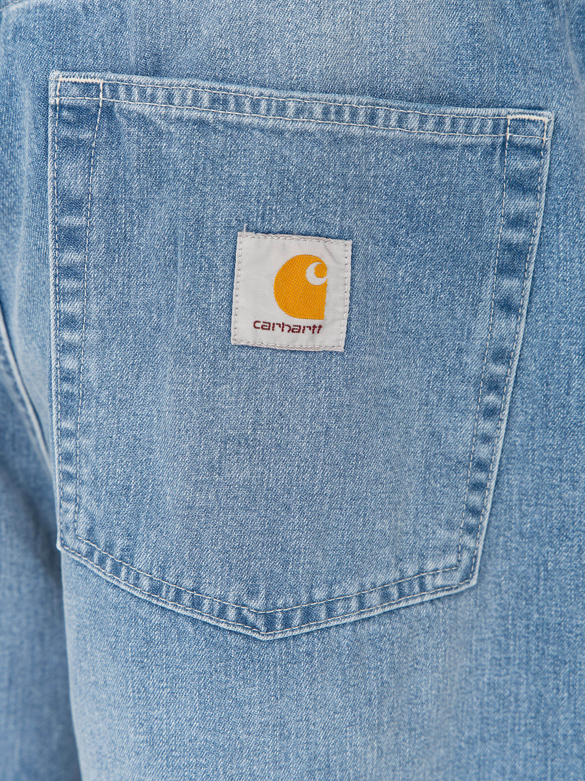Rövidnadrág Carhartt WIP Brandon (blue light true washed)