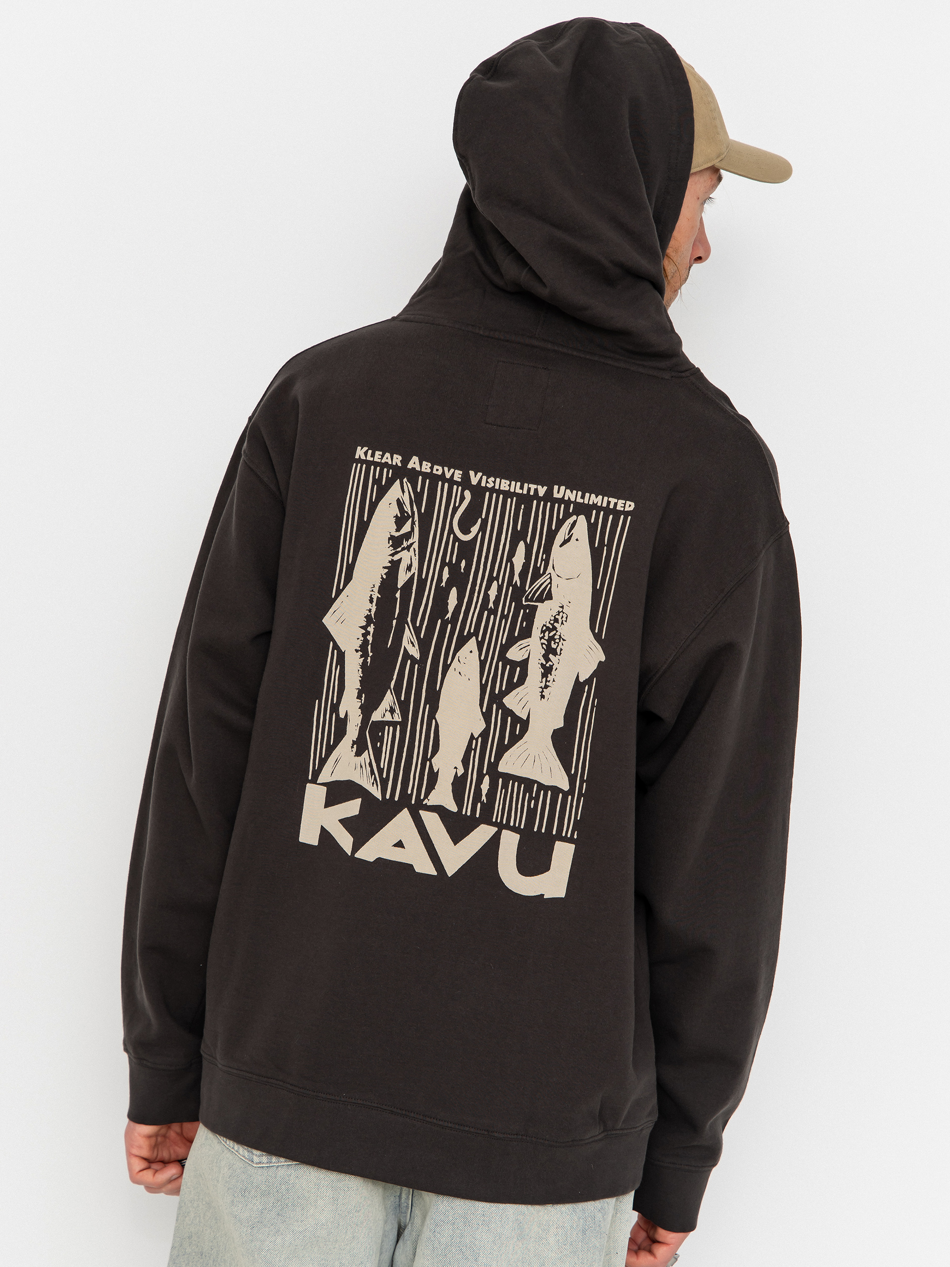 Kavu Kavu Core HD Kapucnis pulóver (carbon black)