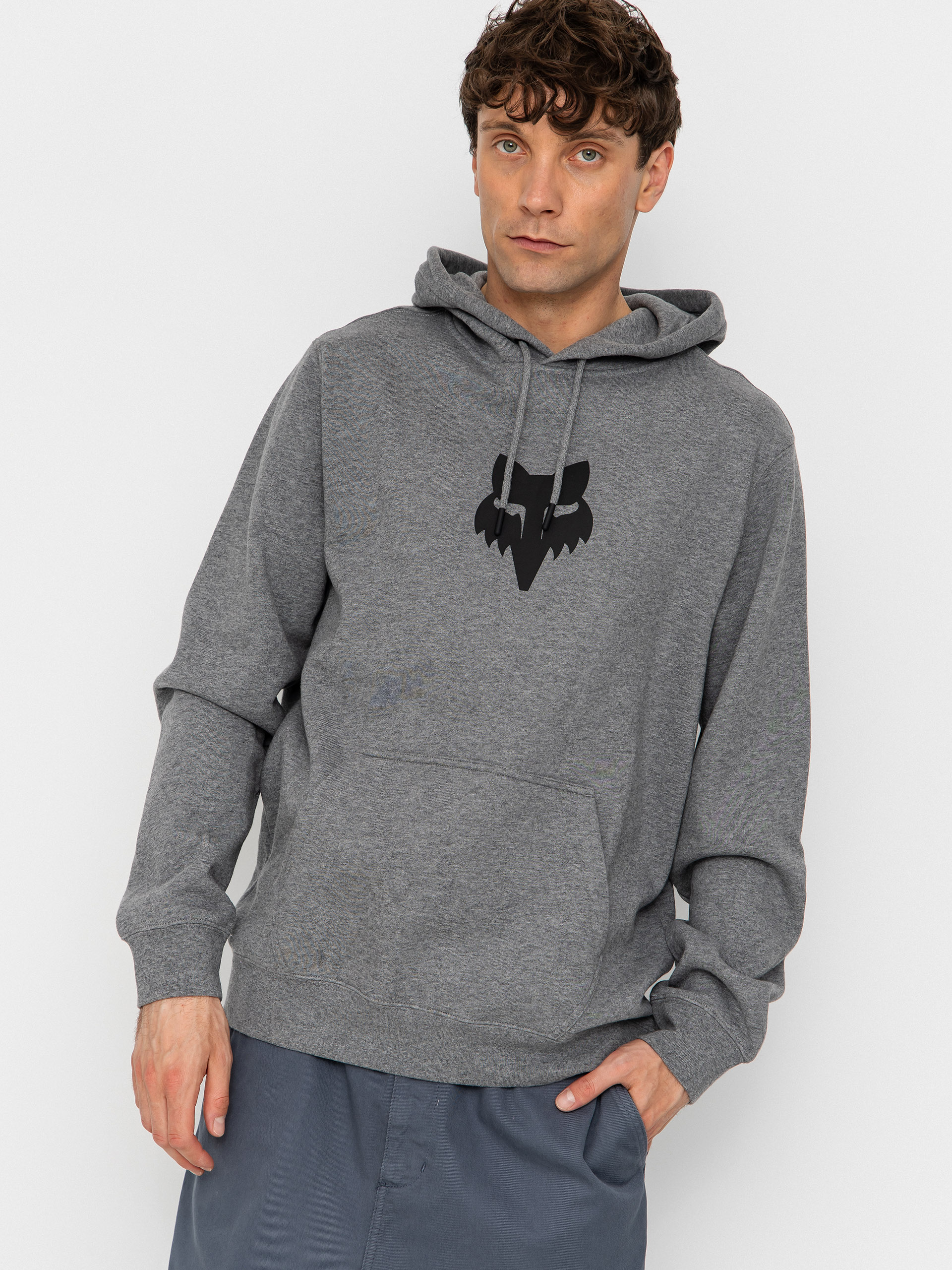 Fox Fox Head HD Kapucnis pulóver (heather graphite)