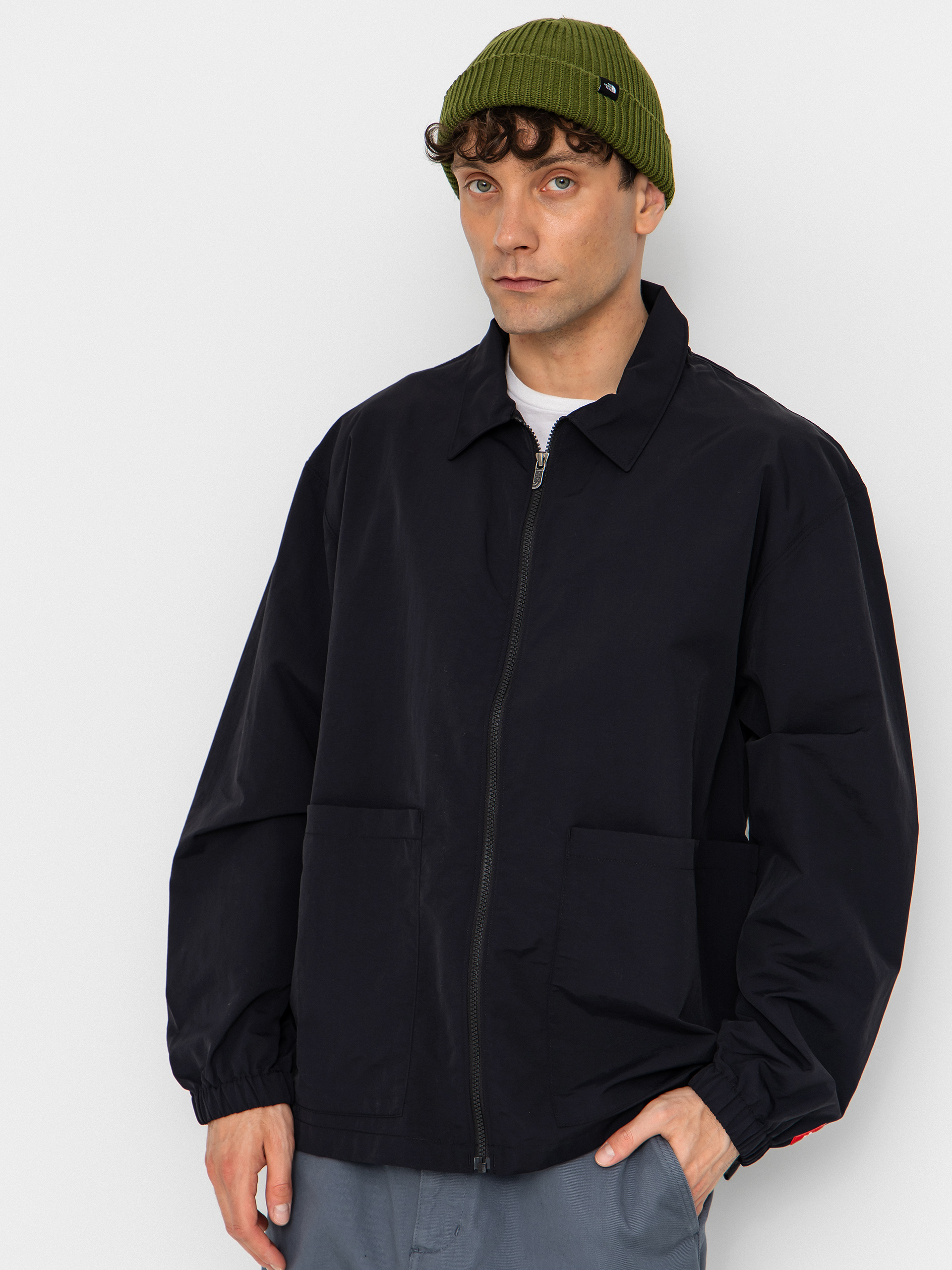 The North Face Tnf Red Box Nylon Hosszu00fa ujju00fa felsu0151 (tnf black)