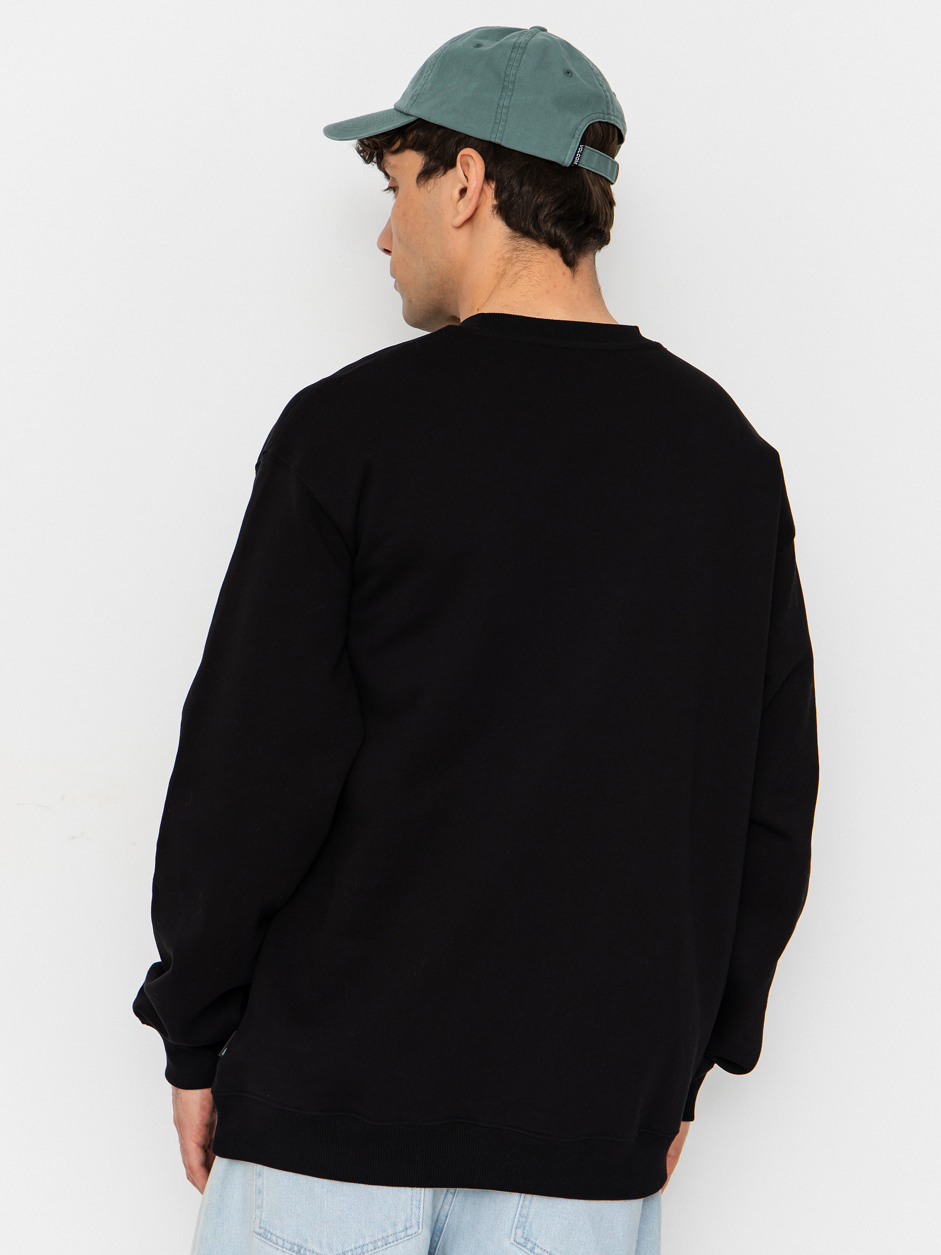 Volcom Single Stone Crew Pulóver (black)