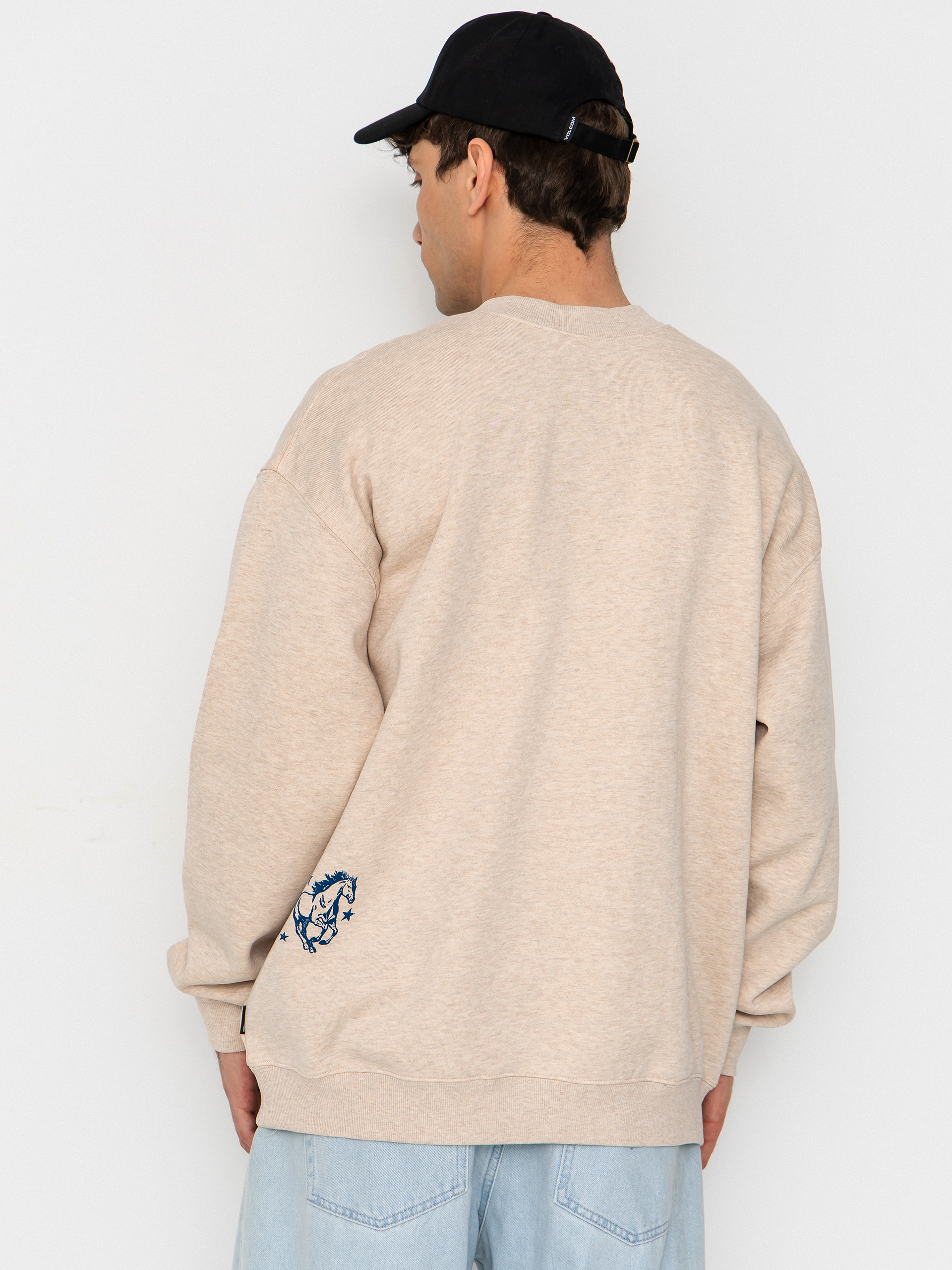 Volcom Recto Verso Crew Pulóver (dust heather)