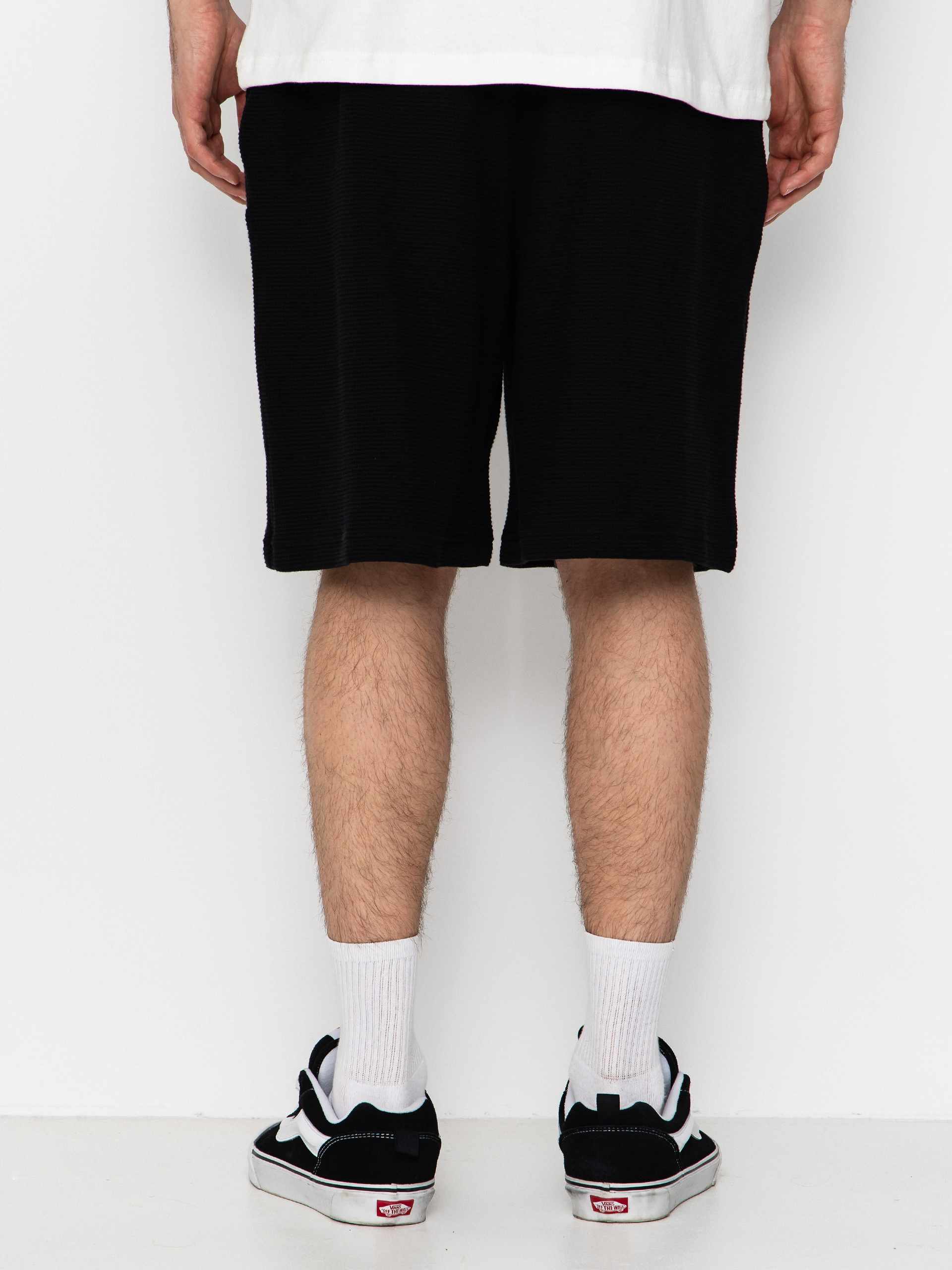 Rövidnadrág Karl Kani Signature Waffle (black)
