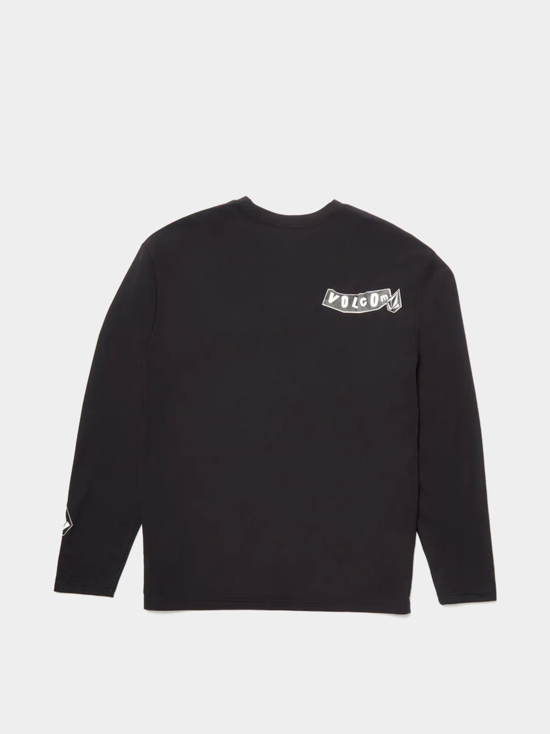Férfi Póló Volcom Pistol Surf Lst Lycra (black)