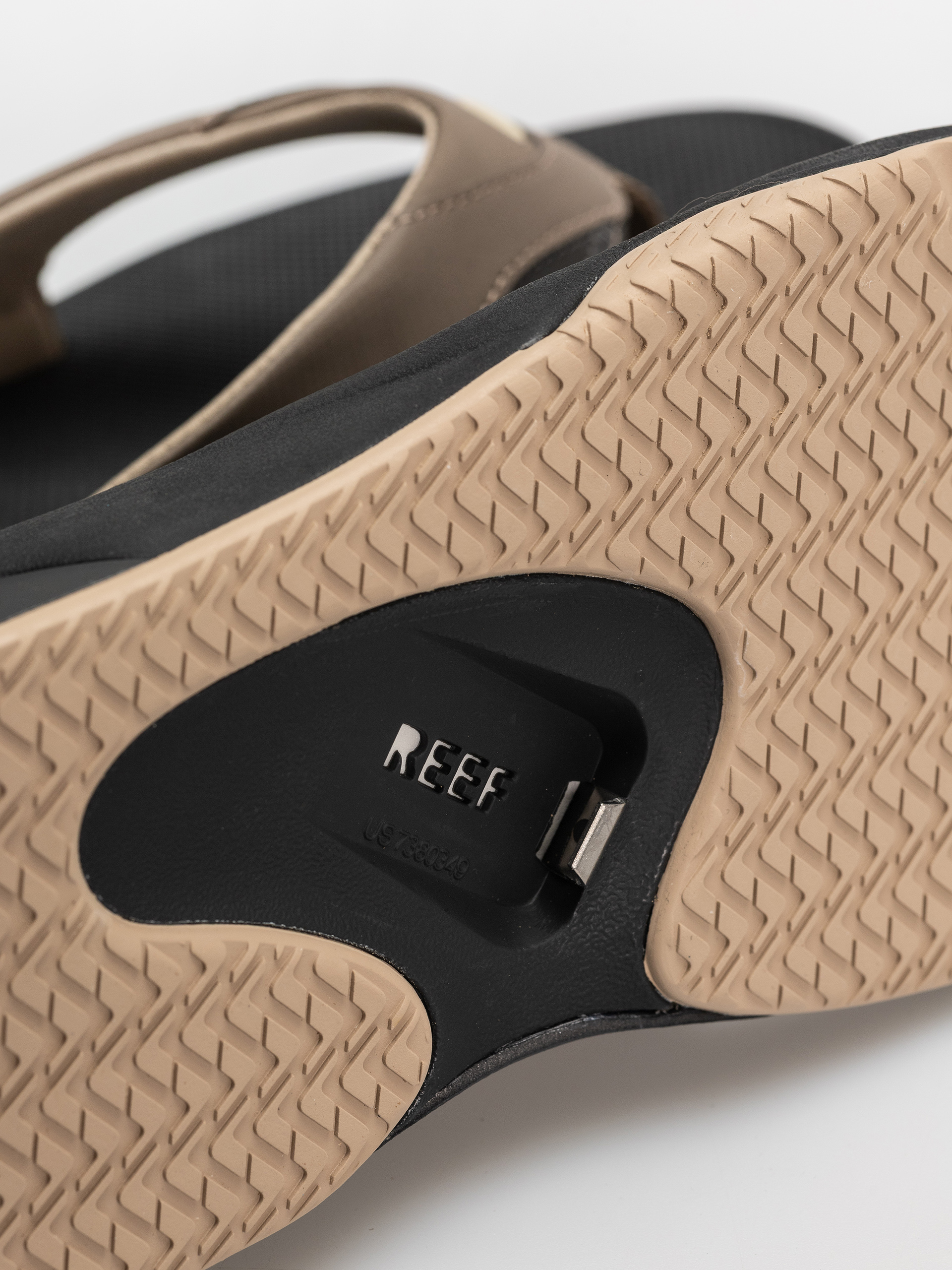 Flip-flop papucsok Reef Fanning (fossil/raven)