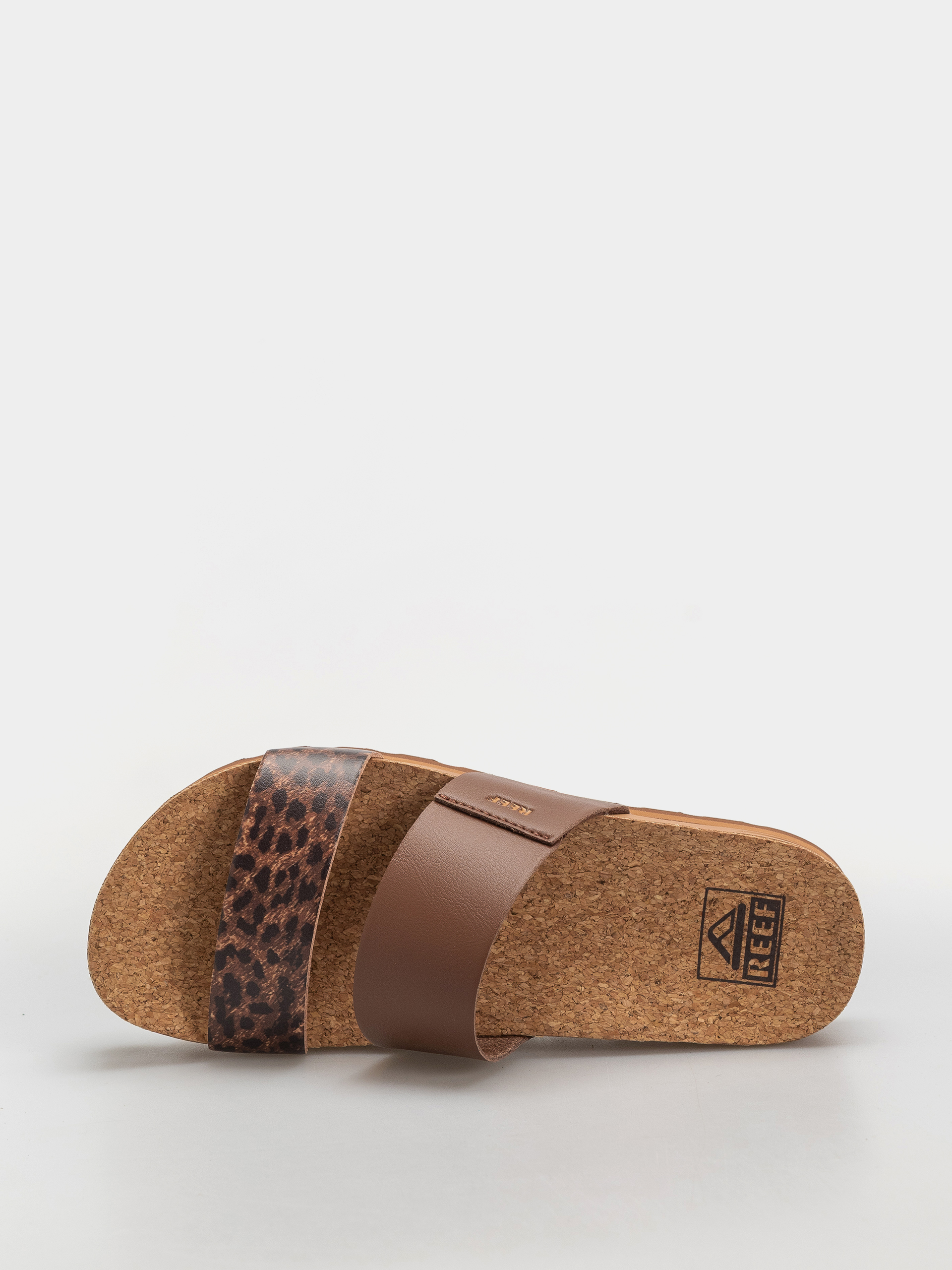 Flip-flop papucsok Reef Cushion Vista Hi Wmn (brown/leopard)