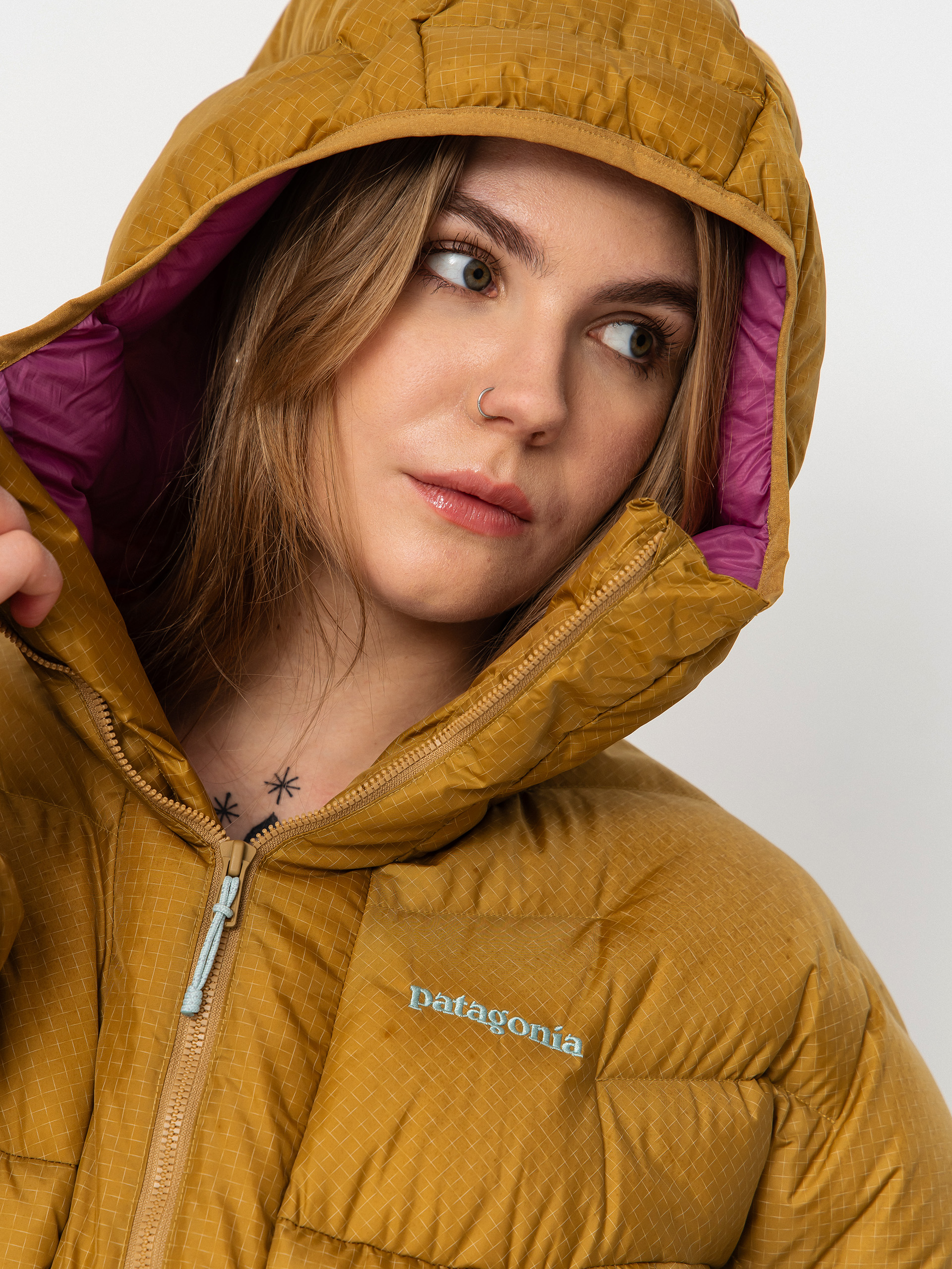 Patagonia Durable Down Parka Dzseki Wmn (bobcat brown)