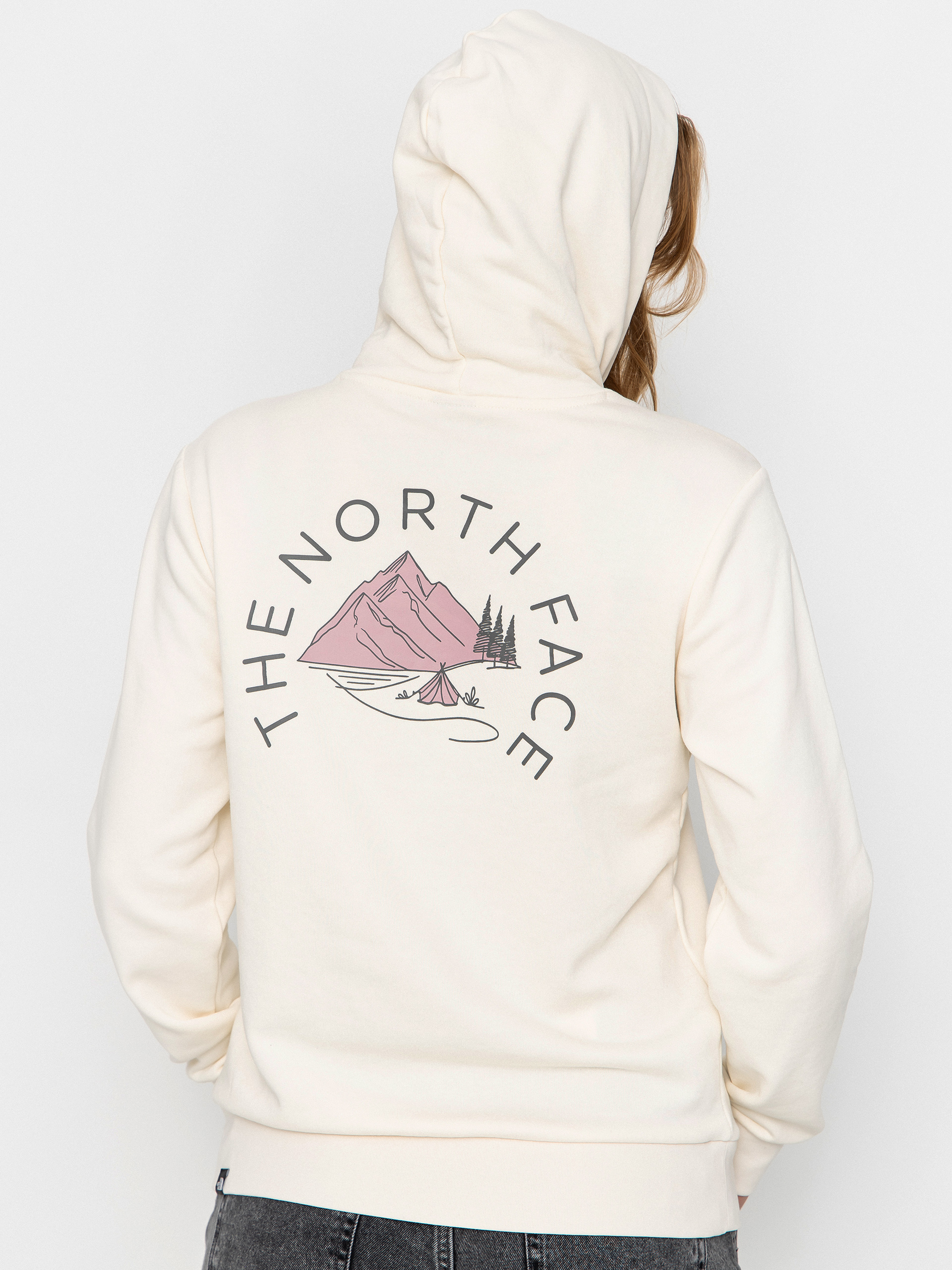 The North Face Monte HD Wmn Kapucnis pulóver (white dune)