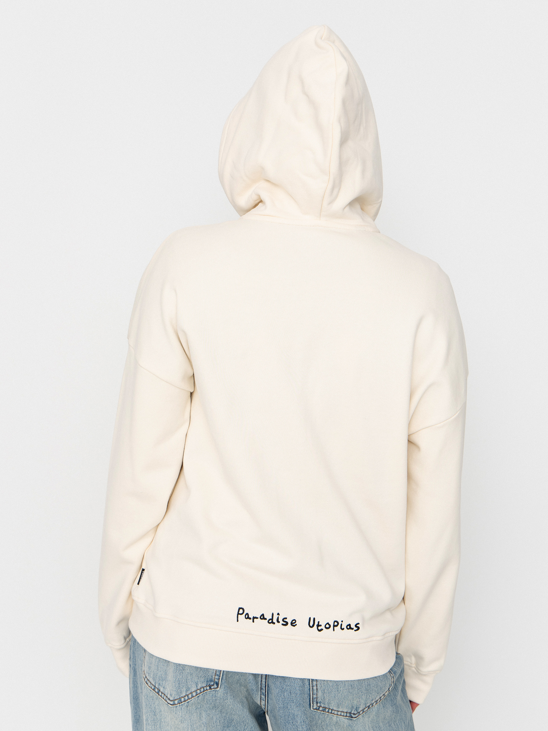 Volcom Fa Mickey Mason ZHD Wmn Kapucnis pulóver (off white)