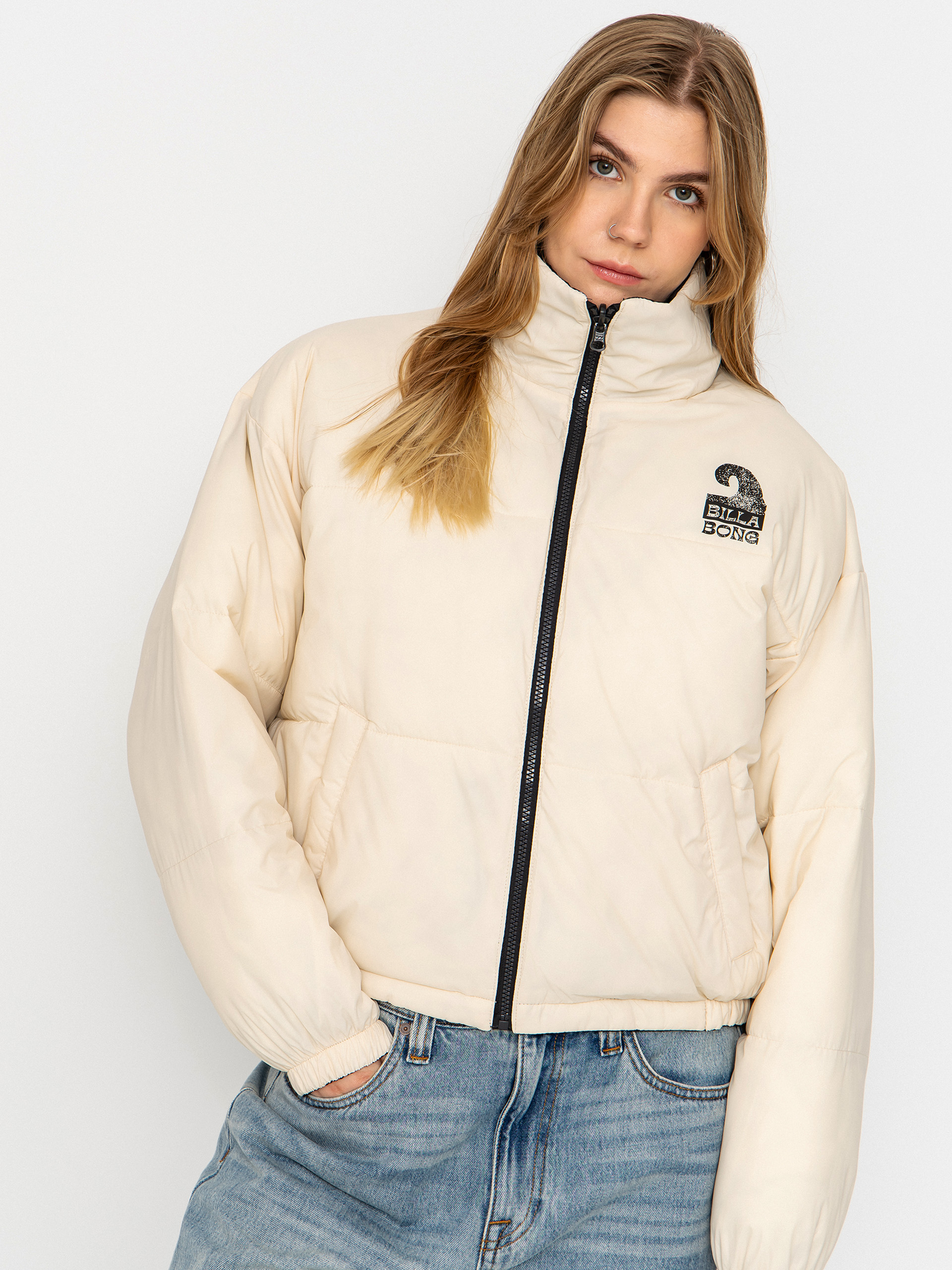 Billabong Cozy Puffer Wmn Dzseki (black pebble)