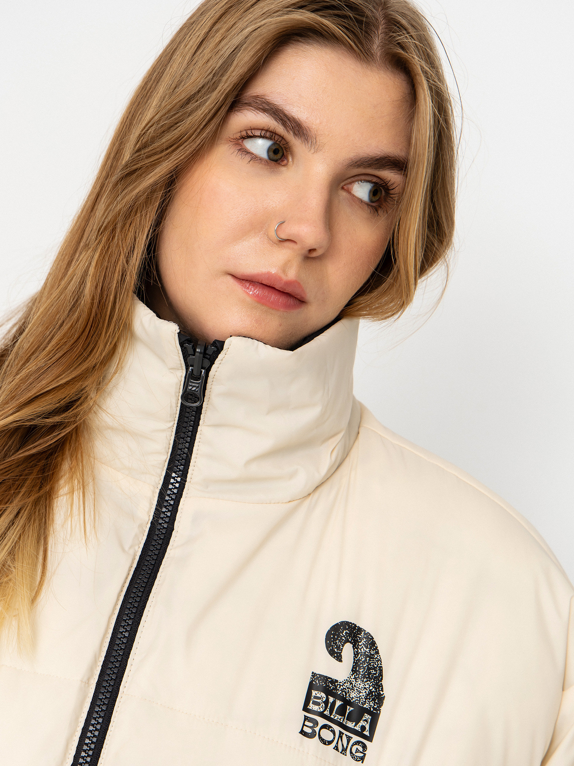 Billabong Cozy Puffer Wmn Dzseki (black pebble)