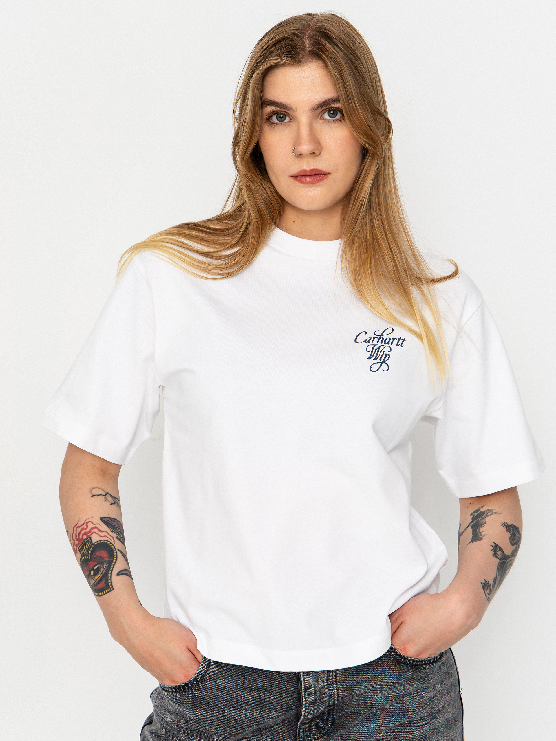 Carhartt WIP Vestige Wmn Póló (white)