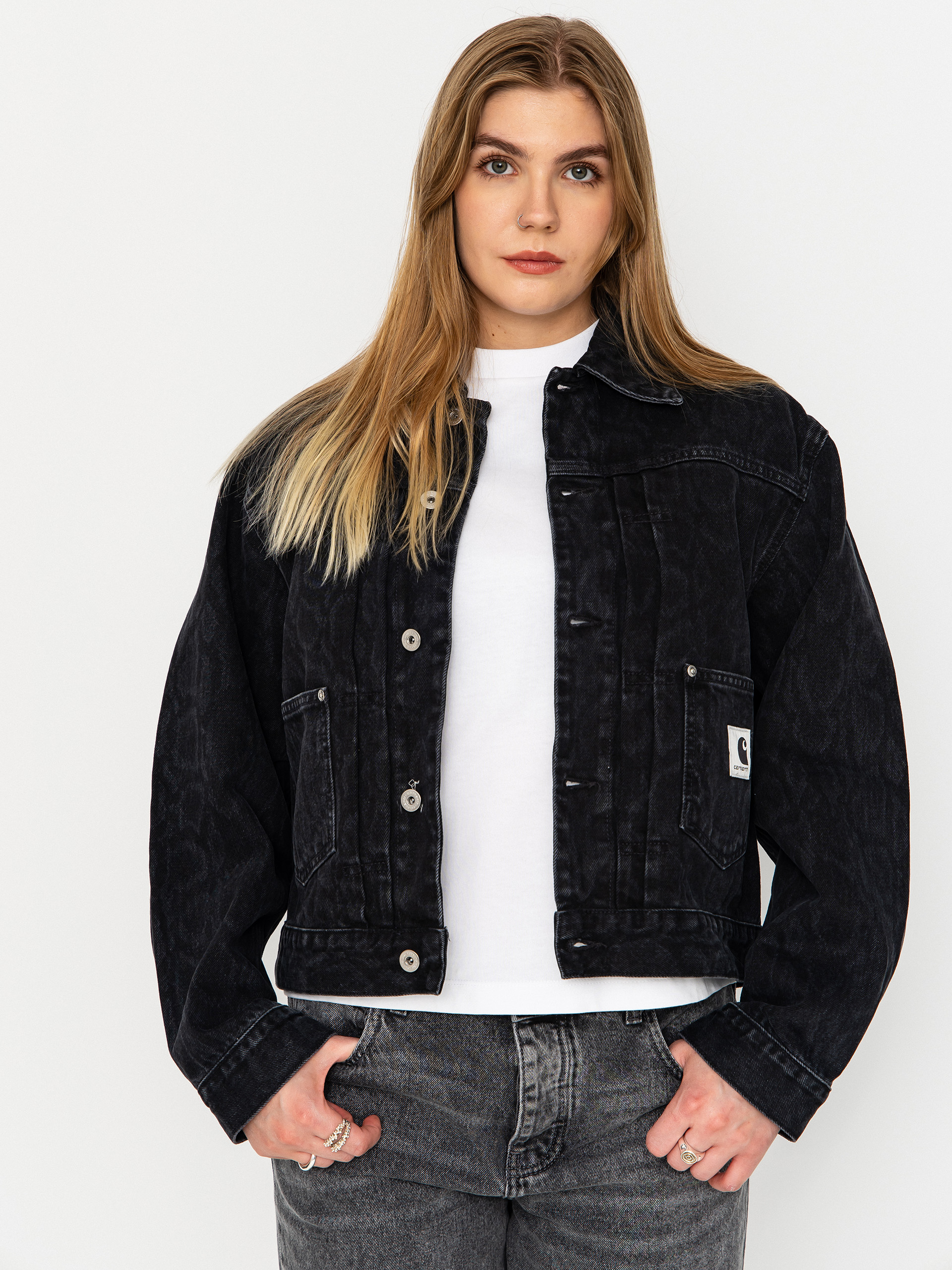 Carhartt WIP Belmar Wmn Dzseki (snake camo/black)