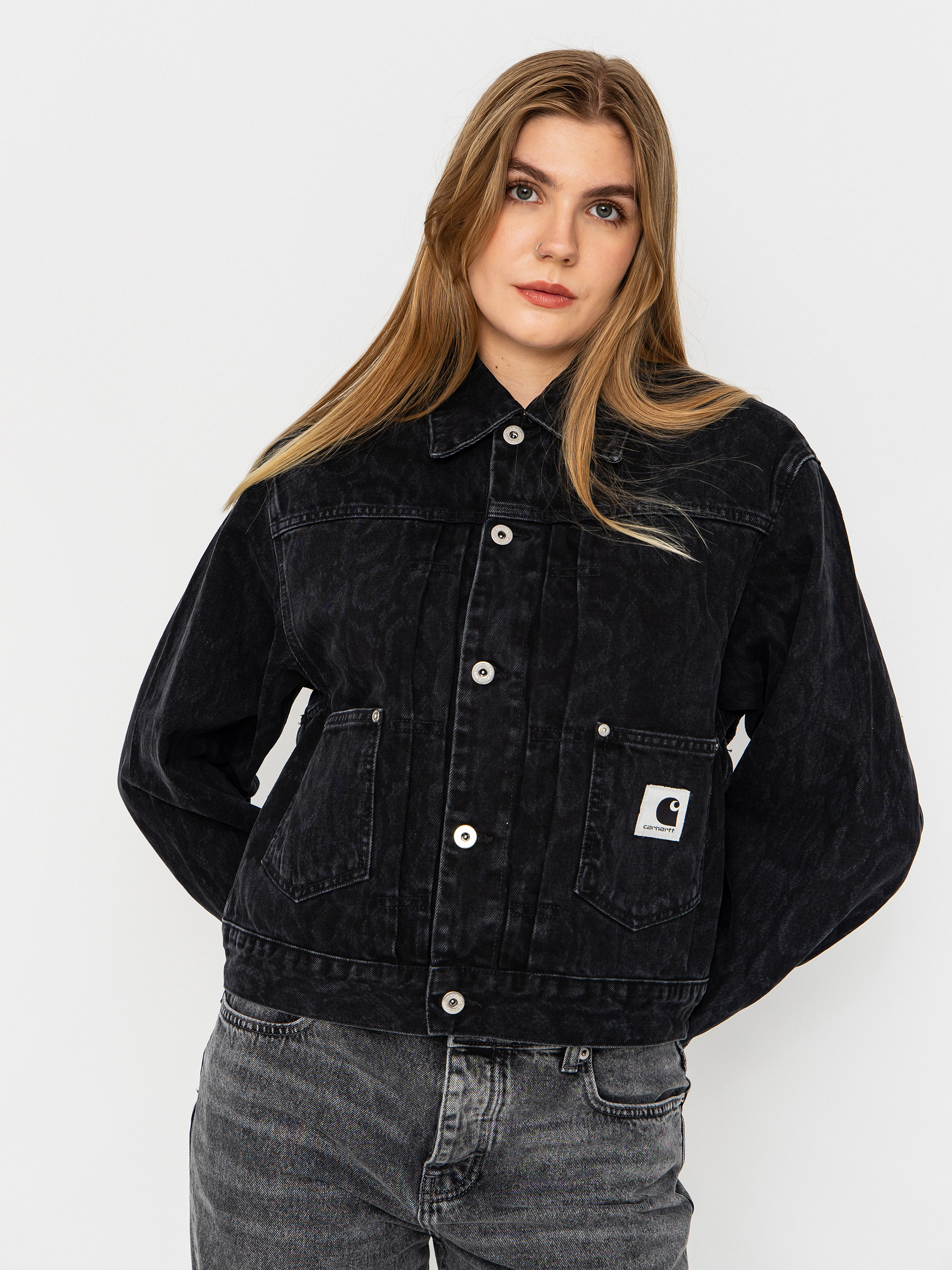 Carhartt WIP Belmar Wmn Dzseki (snake camo/black)