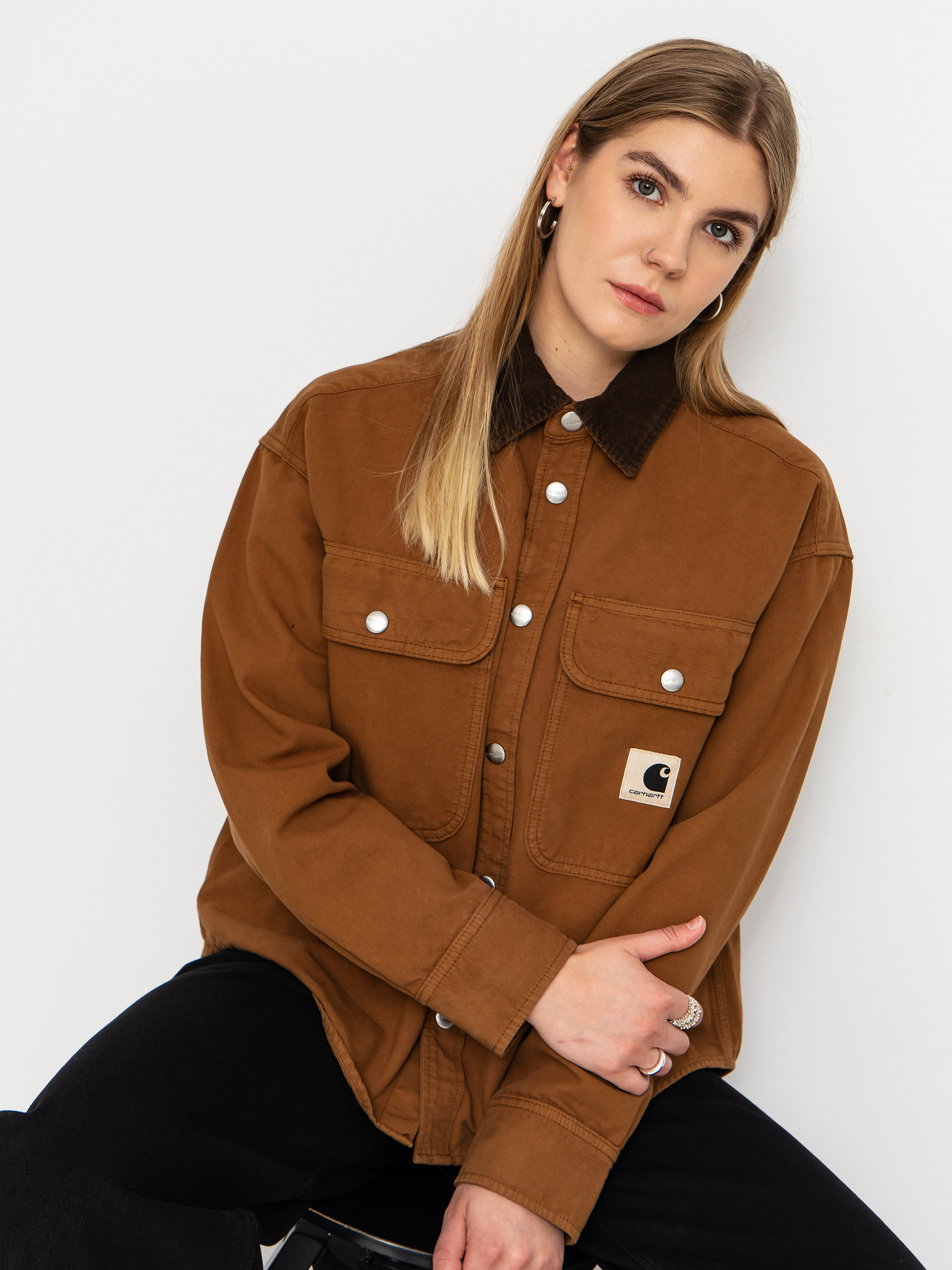 Carhartt WIP Prescott Wmn Dzseki (hamilton brown/tobacco)