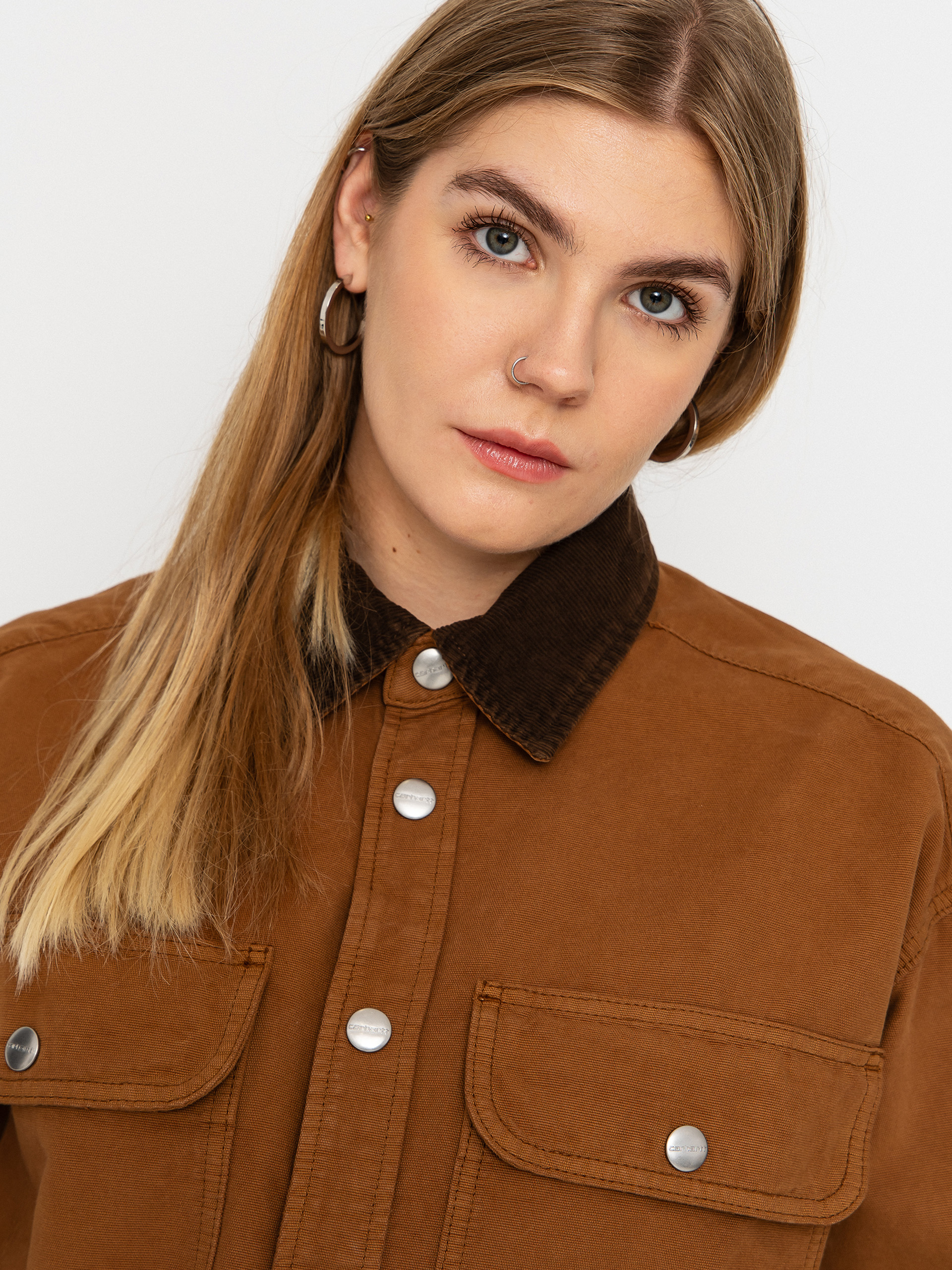 Carhartt WIP Prescott Wmn Dzseki (hamilton brown/tobacco)