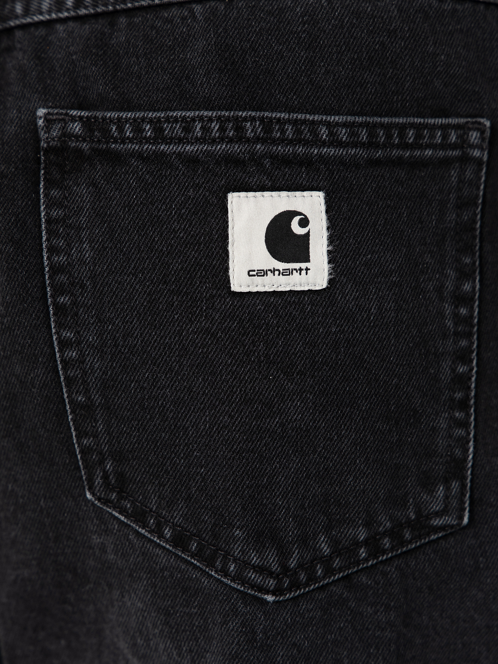 Carhartt WIP Brandon Wmn Rövidnadrág (black stone washed)