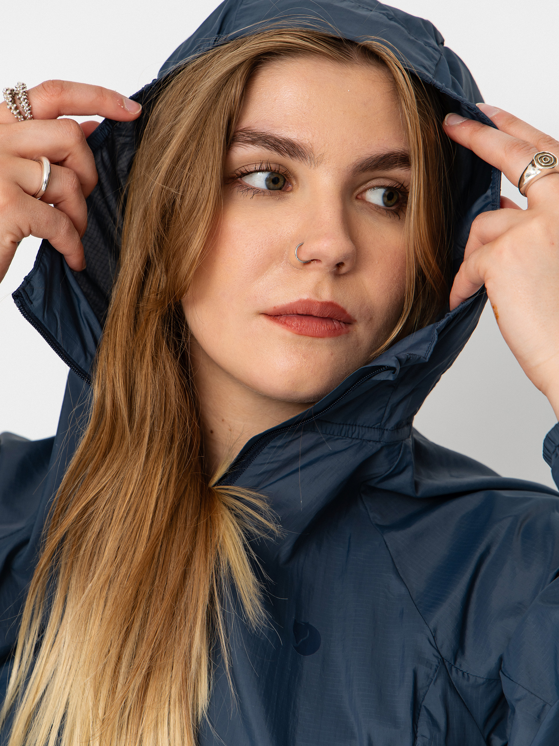 Fjallraven Keb Latt Wind Wmn Dzseki (mountain blue)