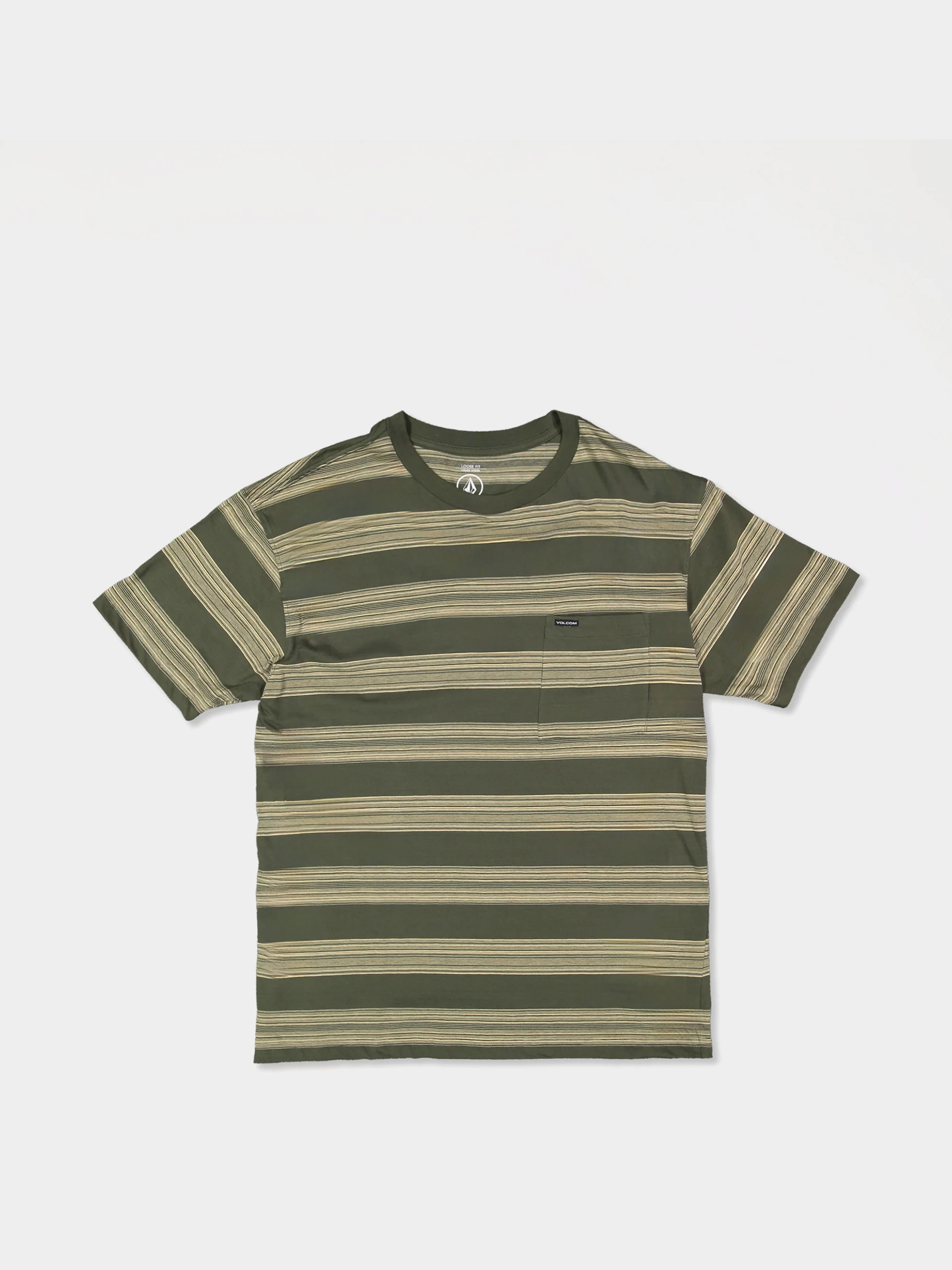 Póló Volcom Twilight Crew (squadron green)