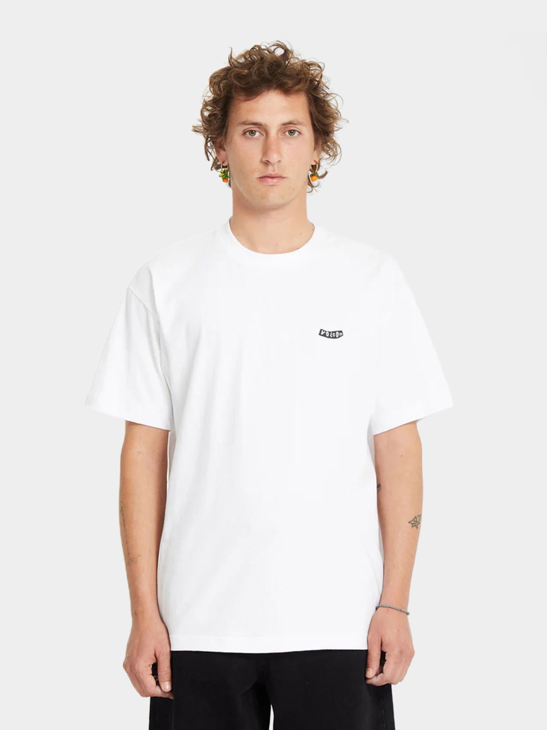 Póló Volcom Pistol Stone Lse (white)