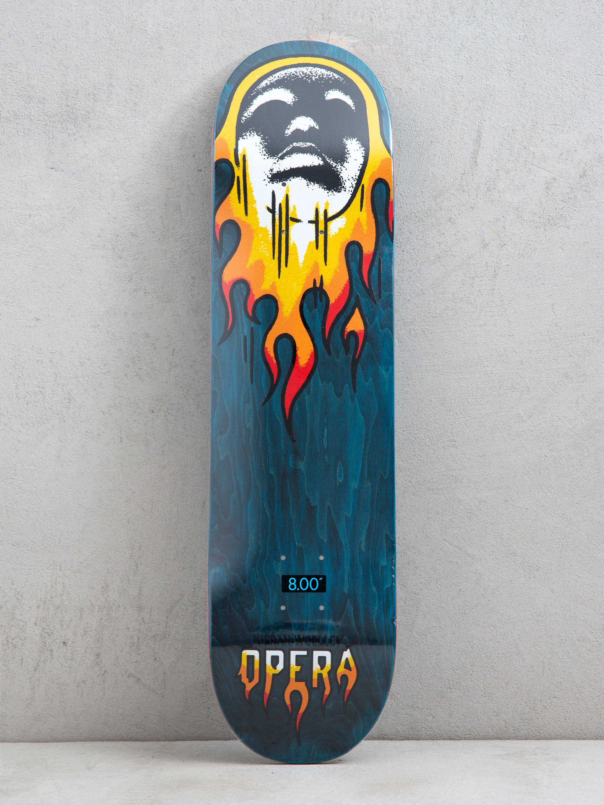 Opera Kieran Woolley Flame Gördeszka lap (blue/black)