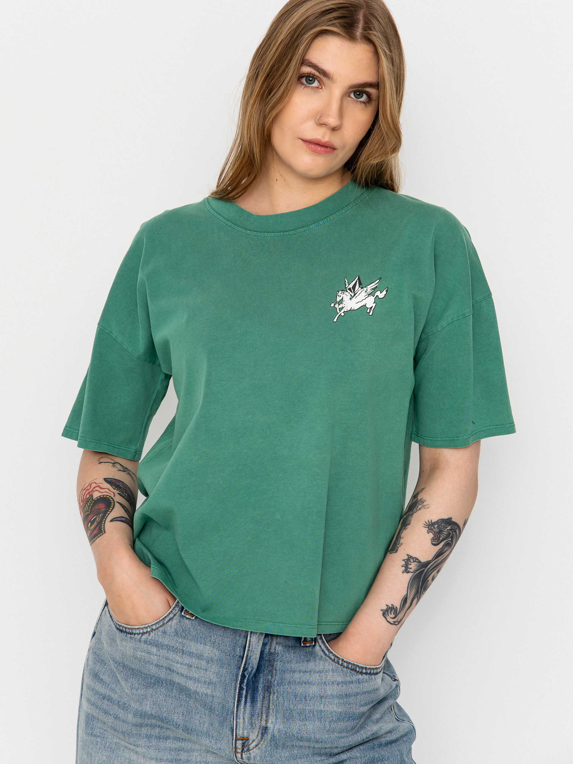 Volcom Voltrip Wmn Póló (evergreen)