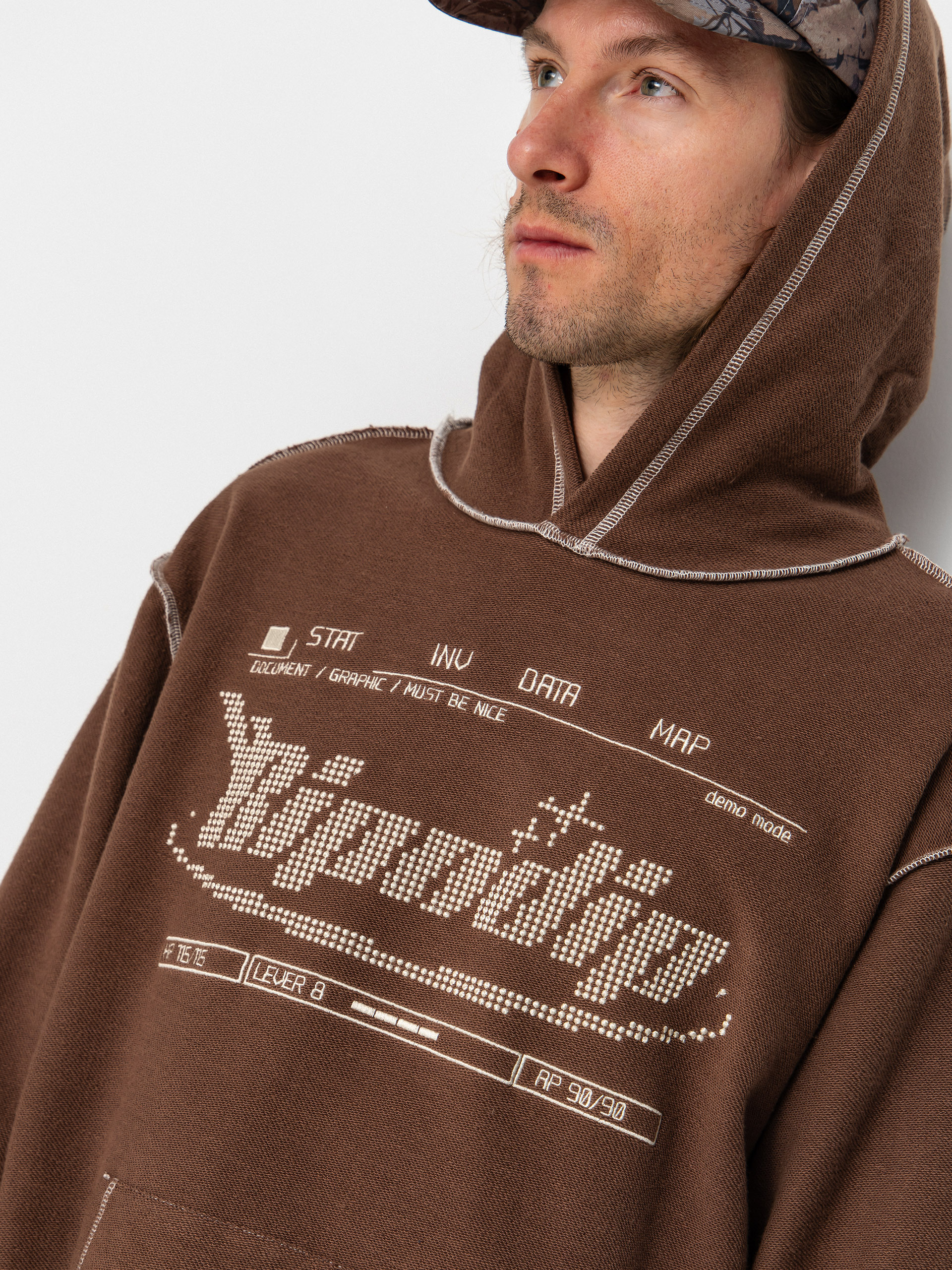 RipNDip Overdrive HD Kapucnis pulóver (brown)