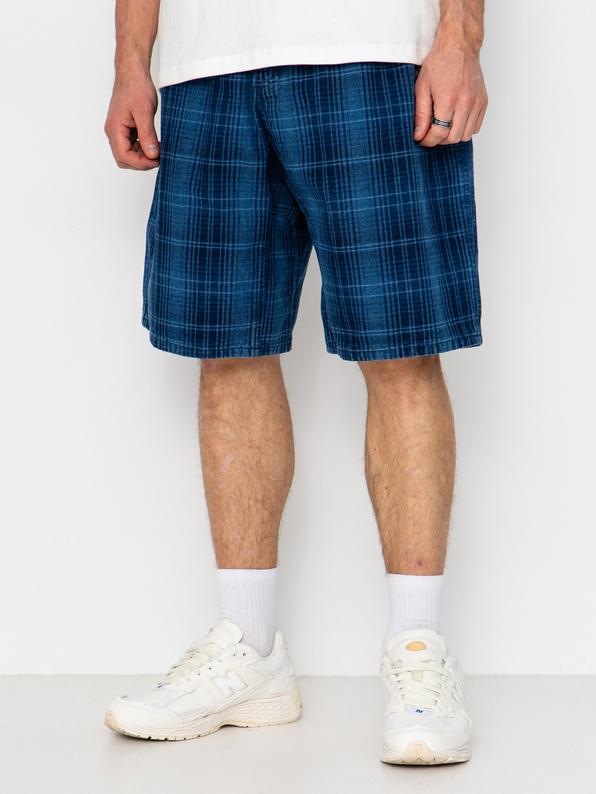 Gramicci Lagoon Short Denim Plaid Rövidnadrág (ind check pla)