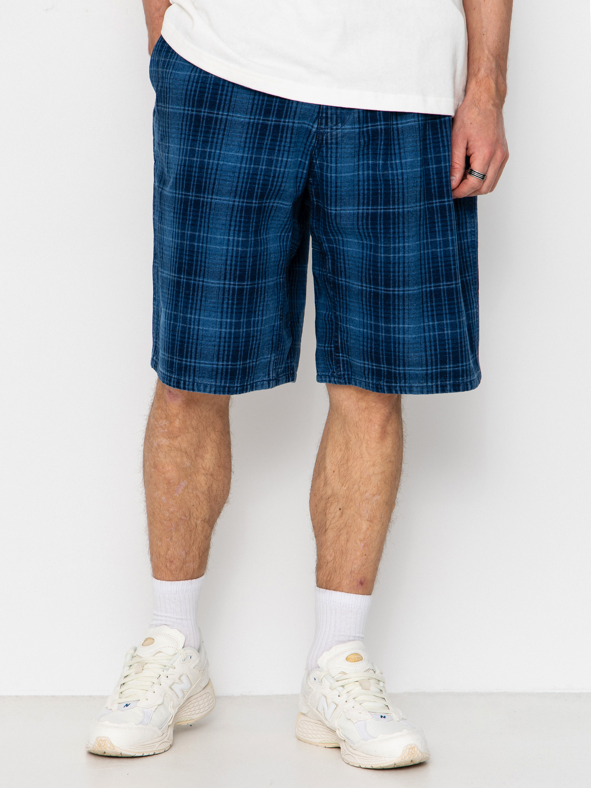 Gramicci Lagoon Short Denim Plaid Rövidnadrág (ind check pla)