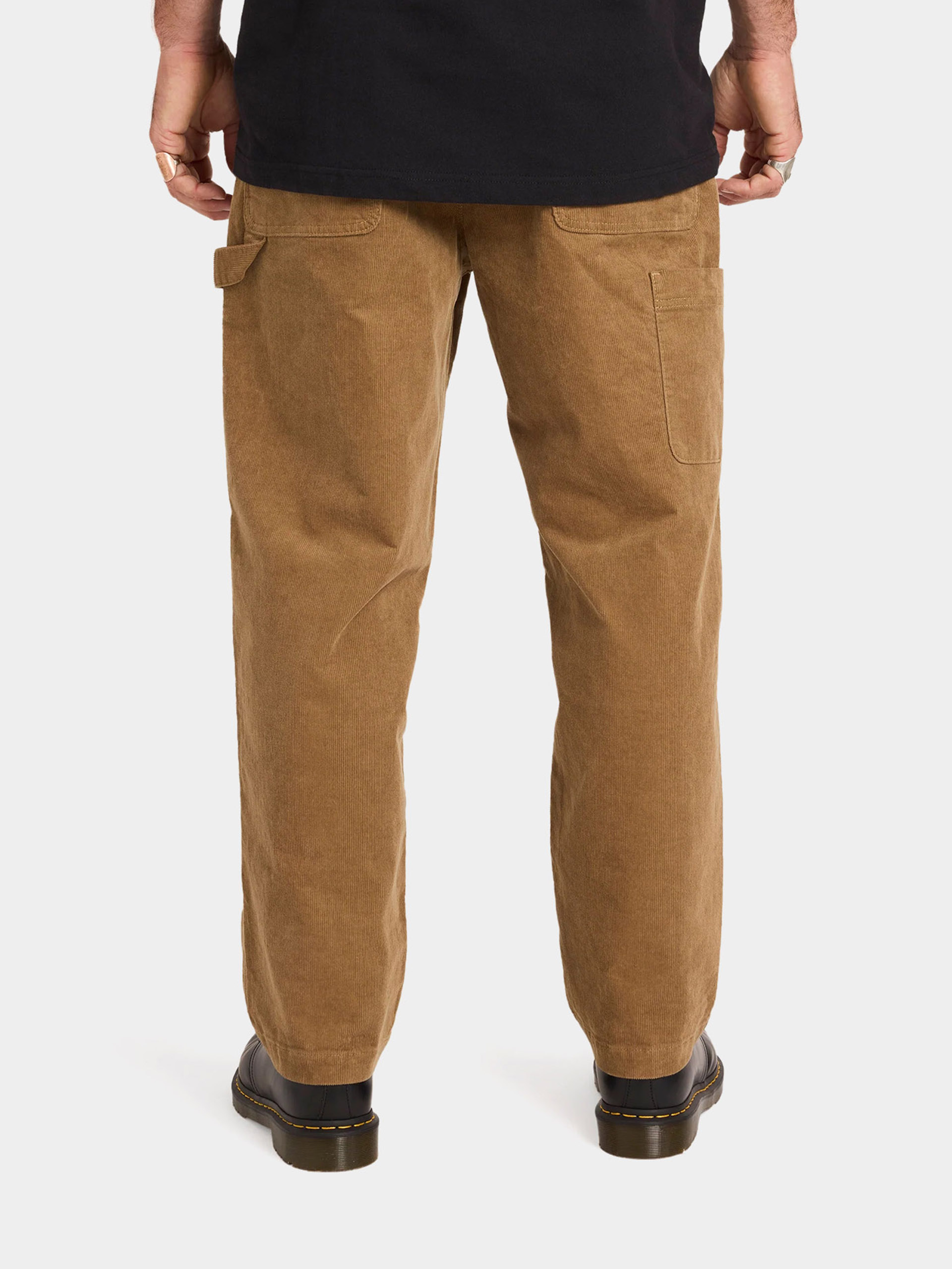 Kisnadrág Volcom Kraftsman Cord (dark khaki)
