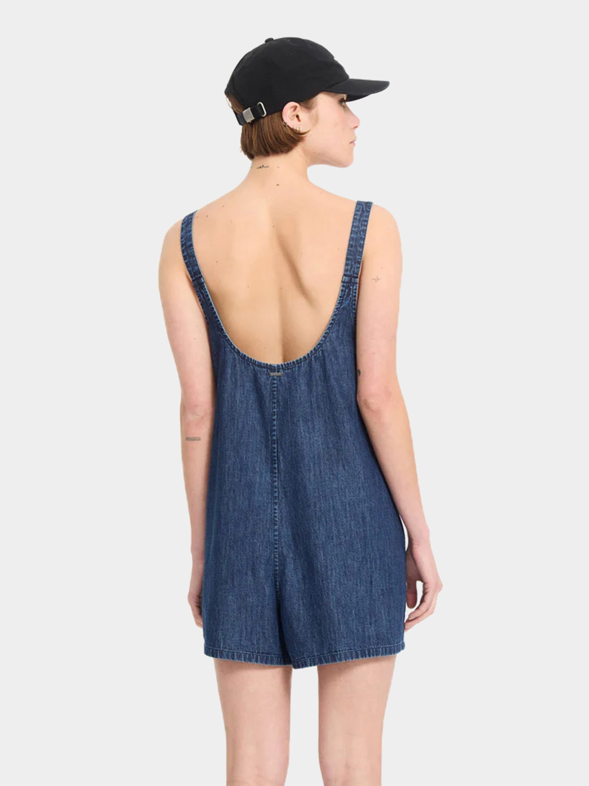 Női Teniszruha Volcom Lived In Short Rompr (deja blue)