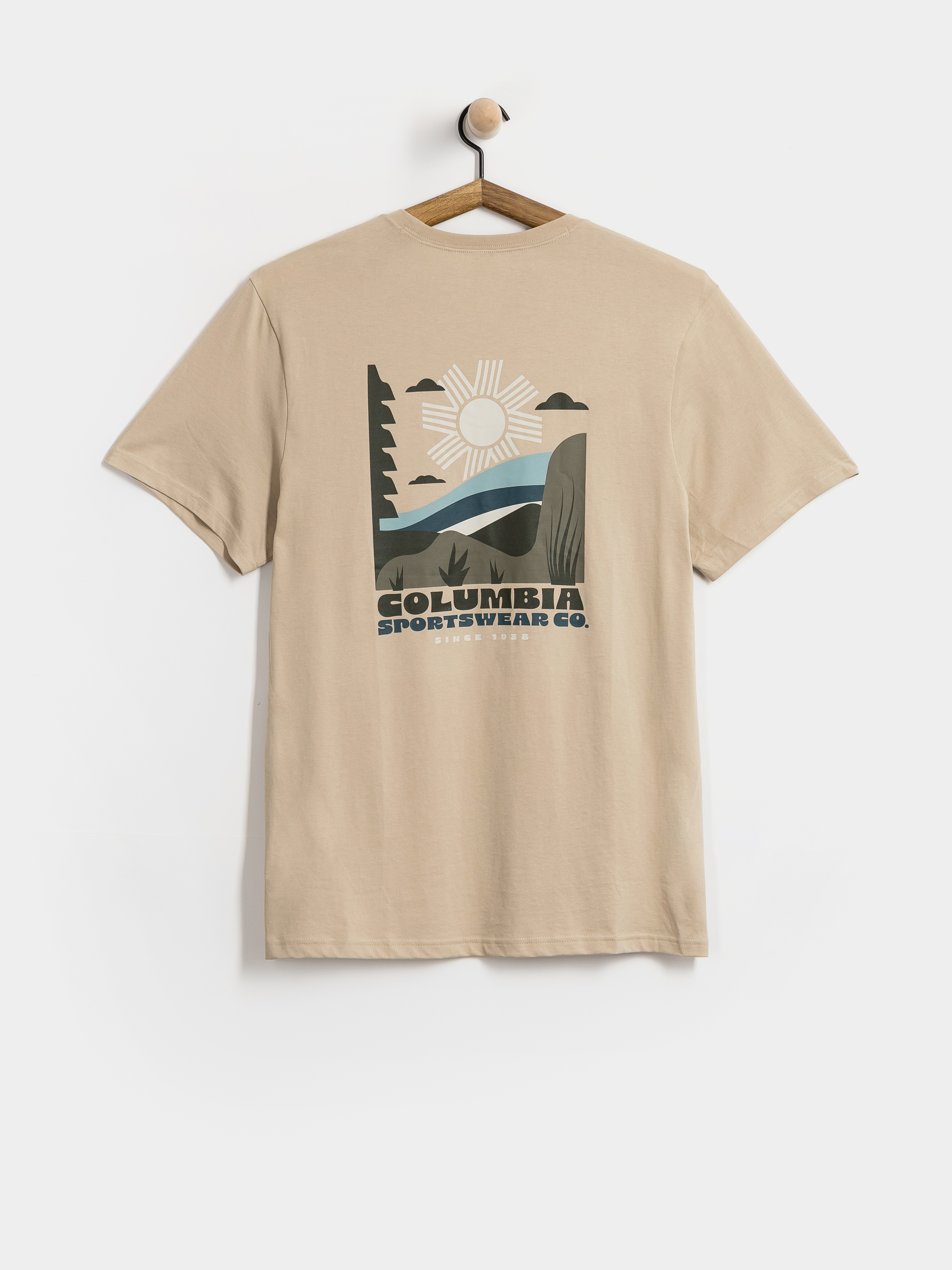 Columbia CSC Outdoor Back Graphic Pu00f3lu00f3 (ancient fossil/shining sandscap)