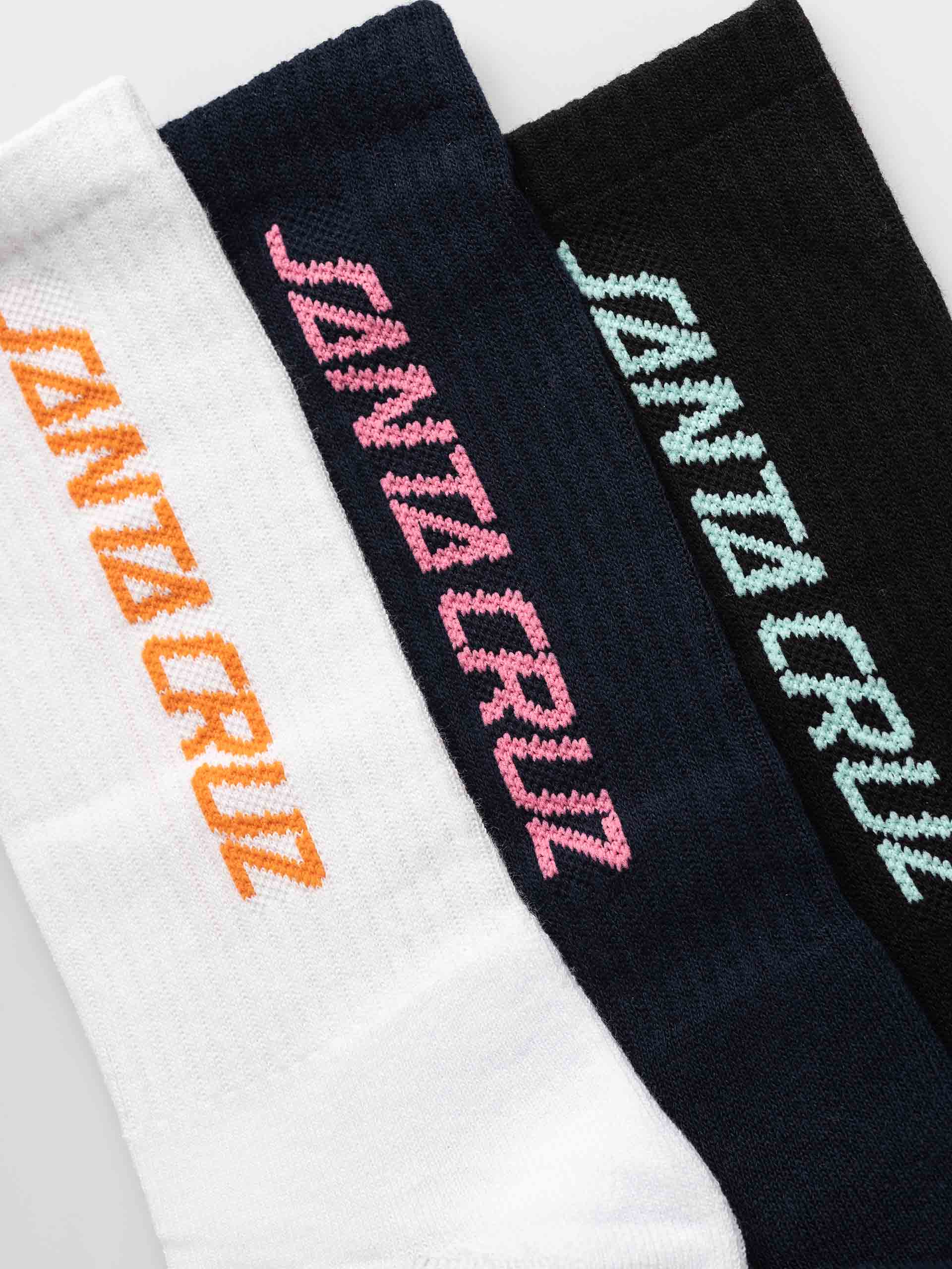 Zokni Santa Cruz Strips 3pk (assorted sp26)