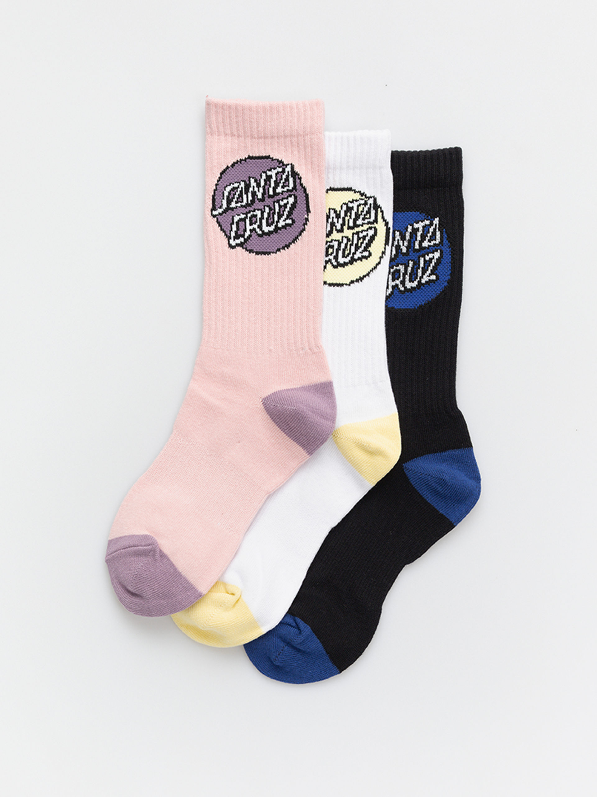 Zokni Santa Cruz Pop Dots 3pk Wmn (assorted)