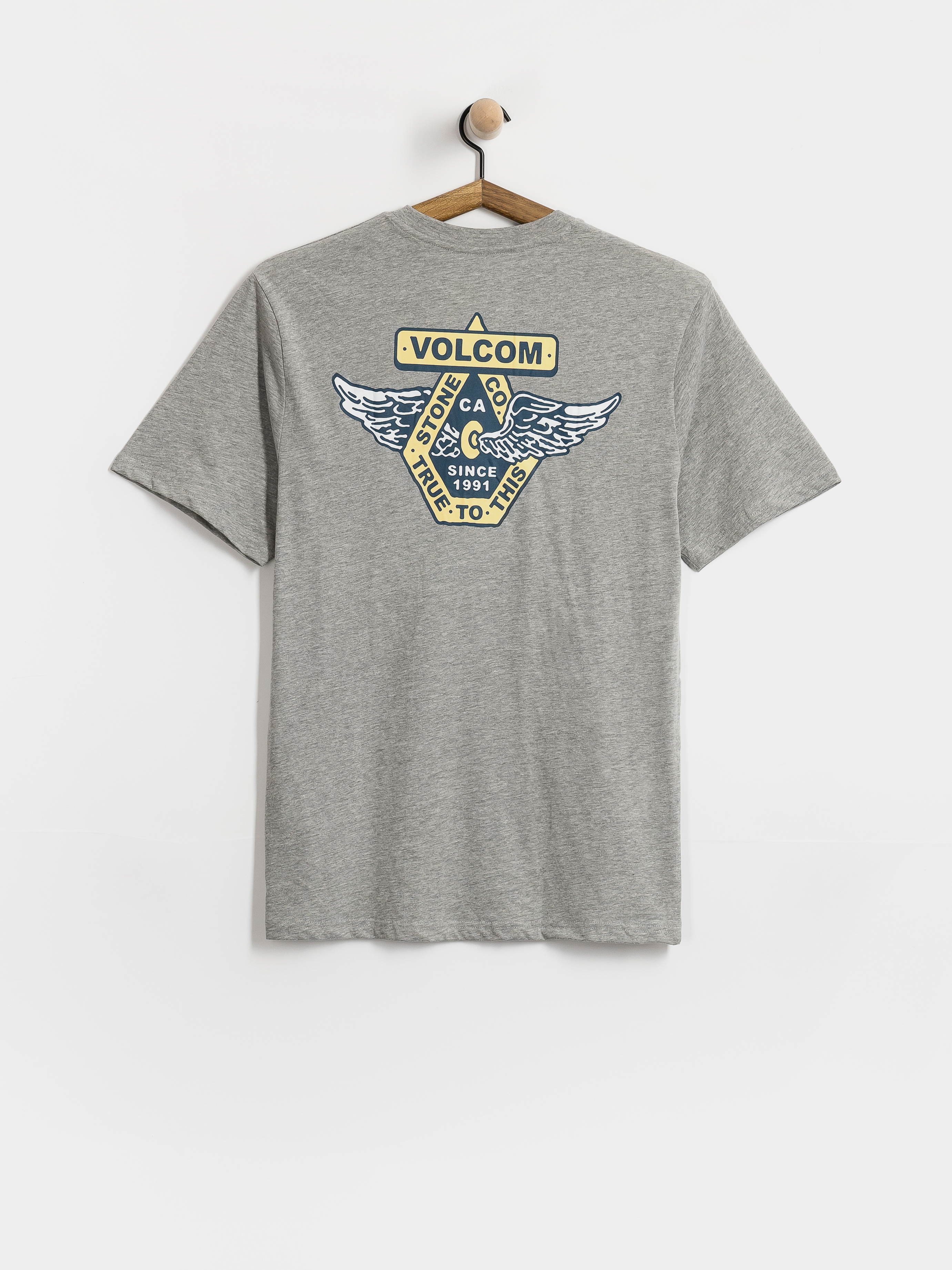 Volcom Free Wheel Hth Póló (heather grey)