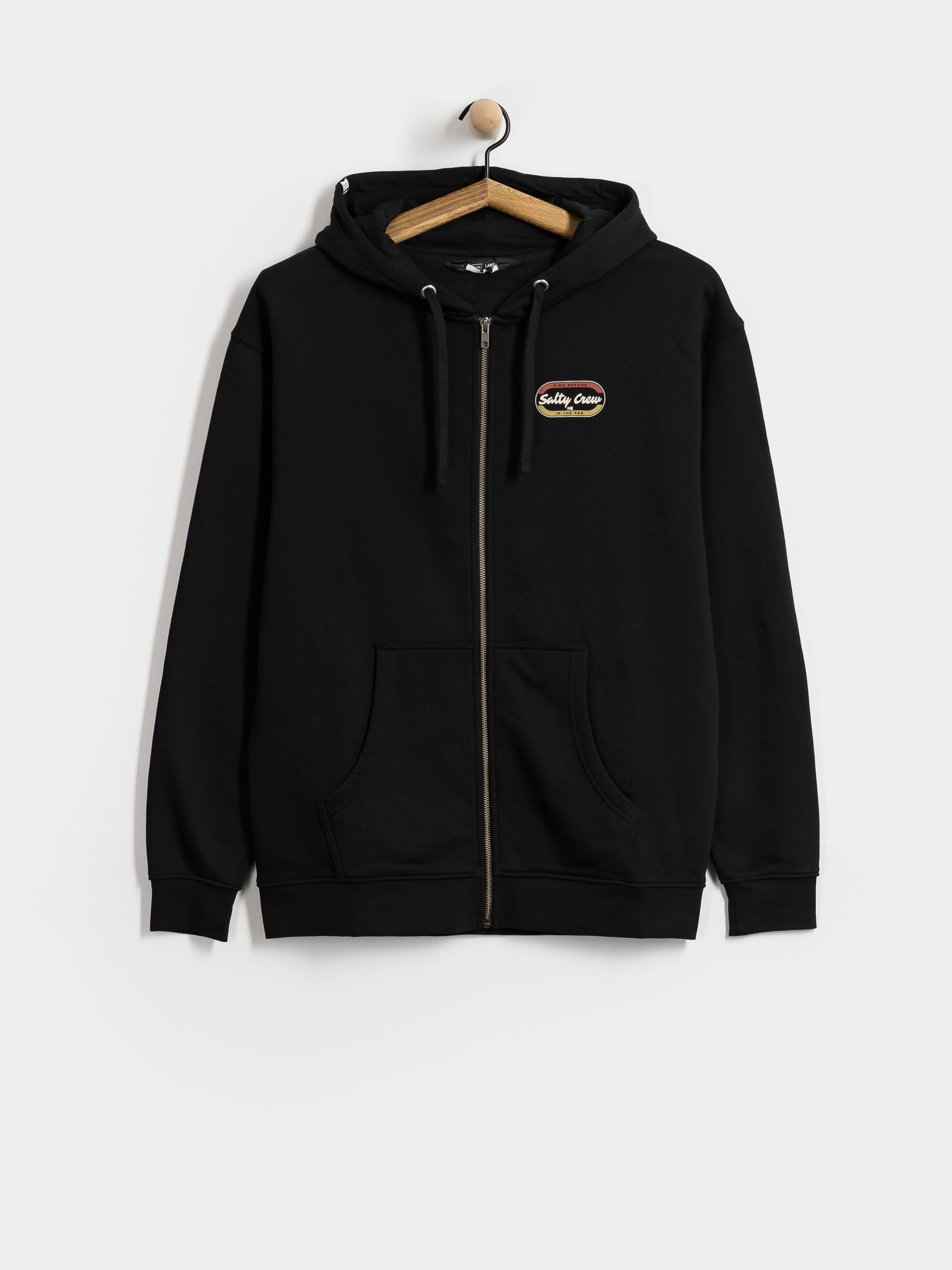 Salty Crew Capsule Zip Pulóver (black)
