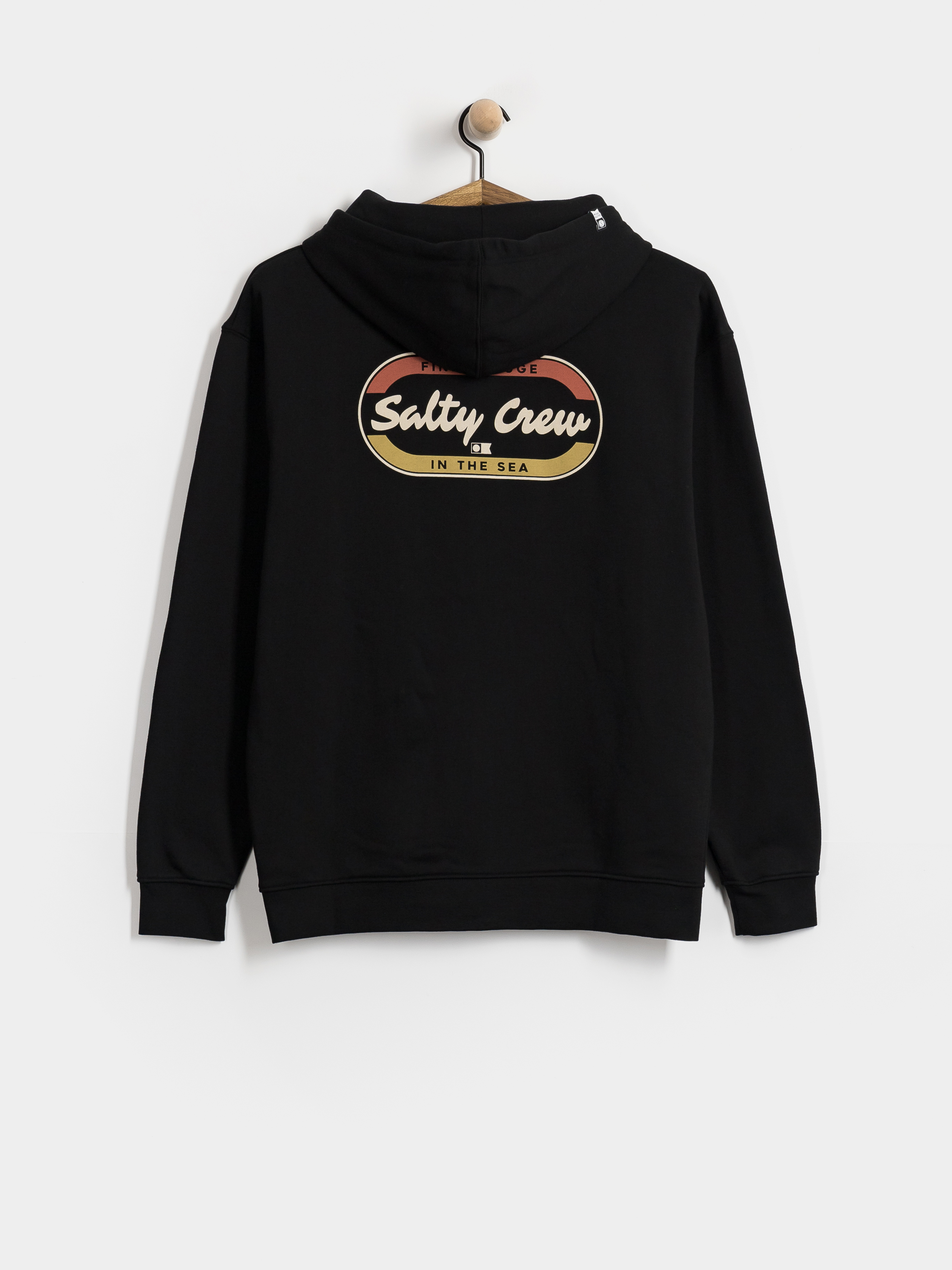 Salty Crew Capsule Zip Pulóver (black)