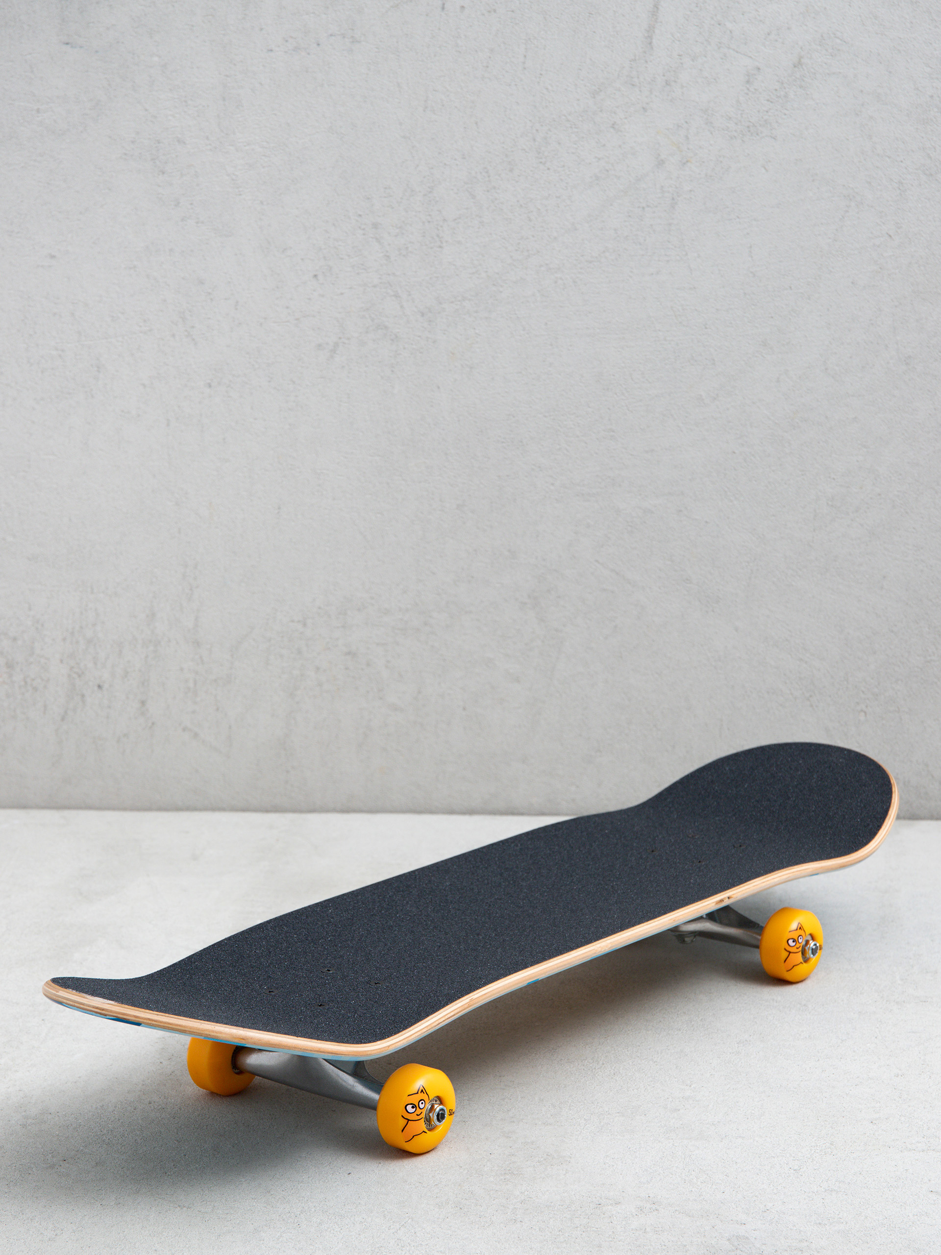 Meow Skateboards Big Cat Komplett gördeszka (camo blue)