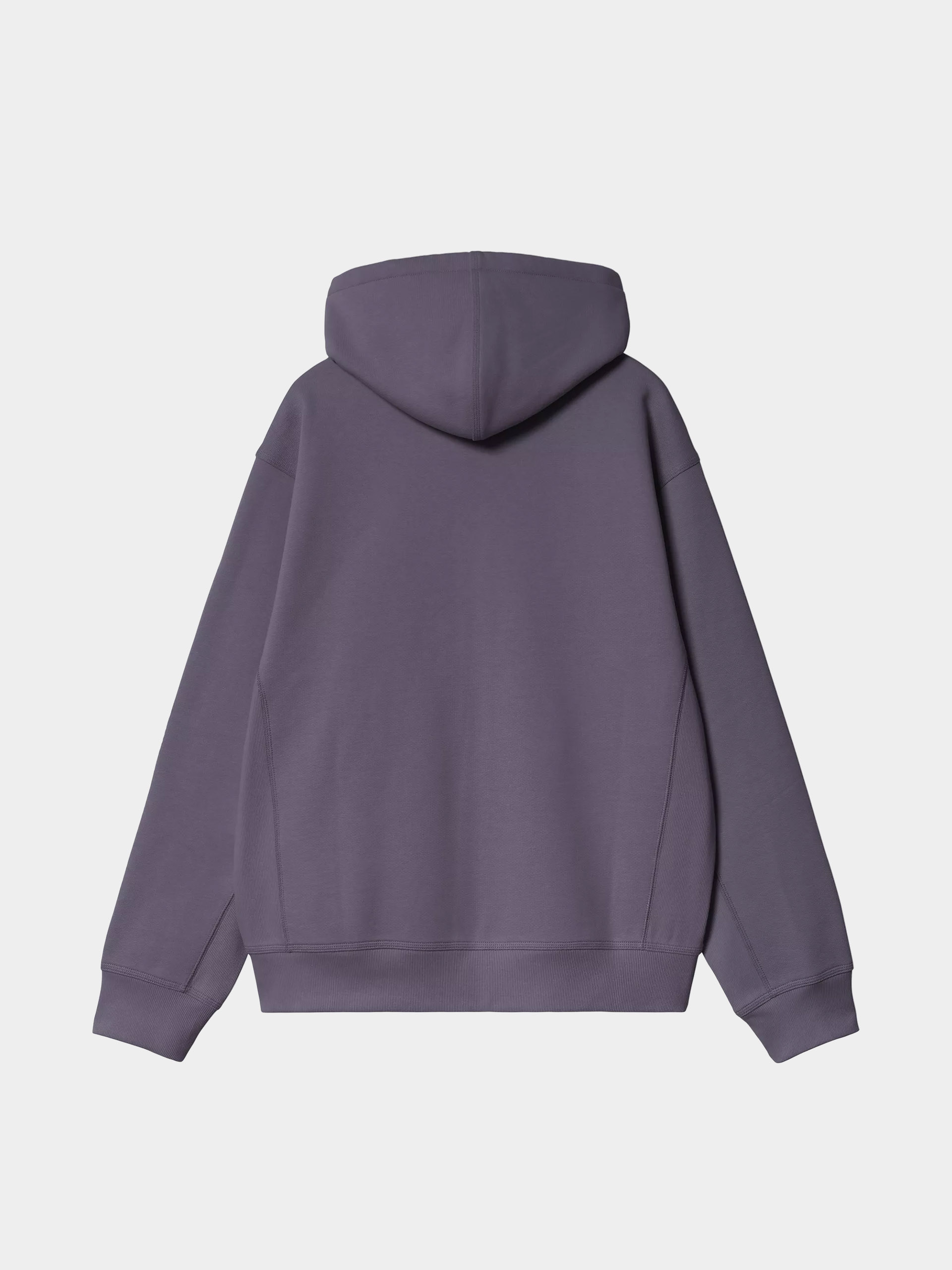 Kapucnis pulóver Carhartt WIP American Script ZHD (shady purple)