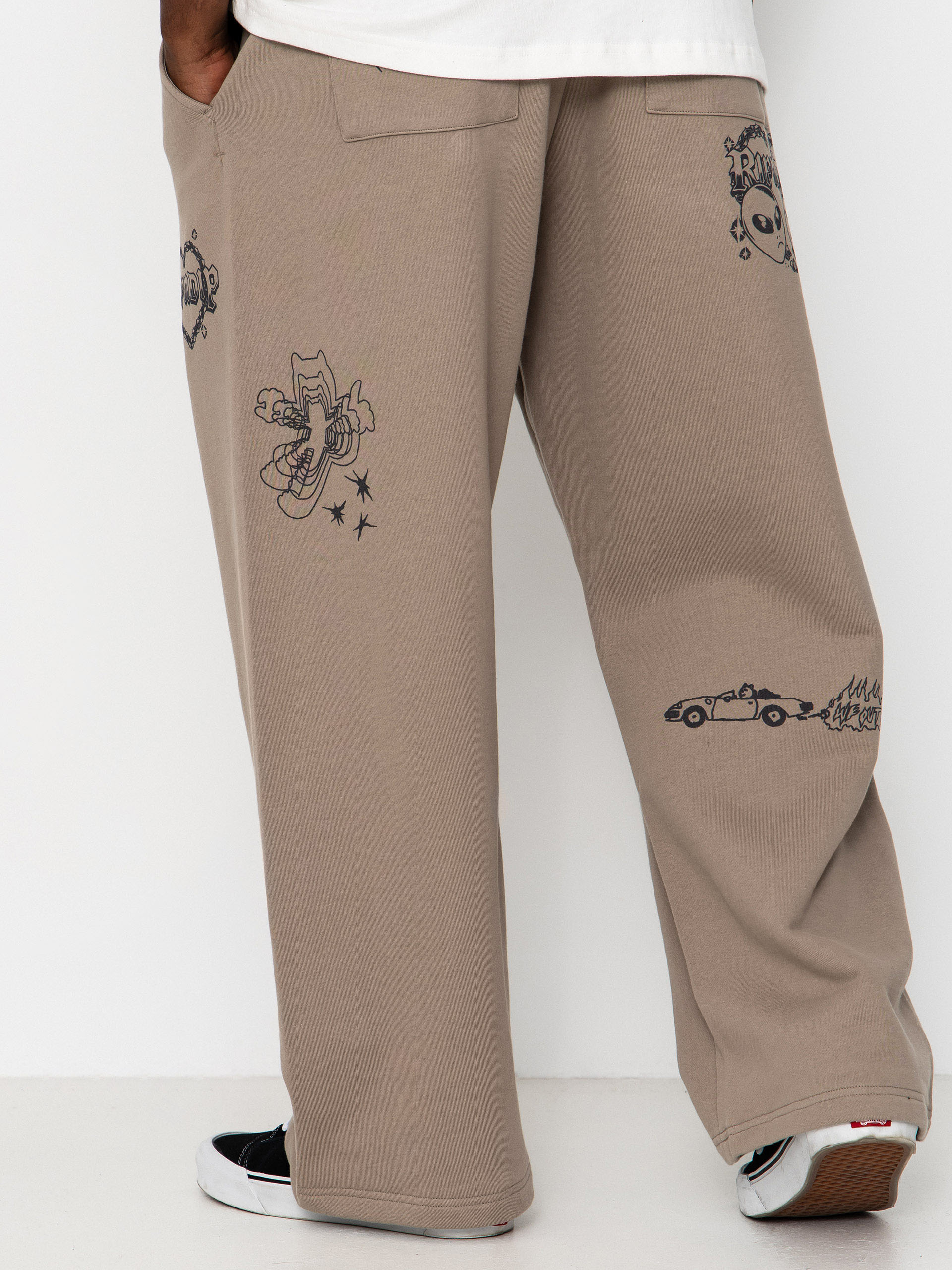 Kisnadrág RipNDip Westside Straight Leg (dark sand wash)
