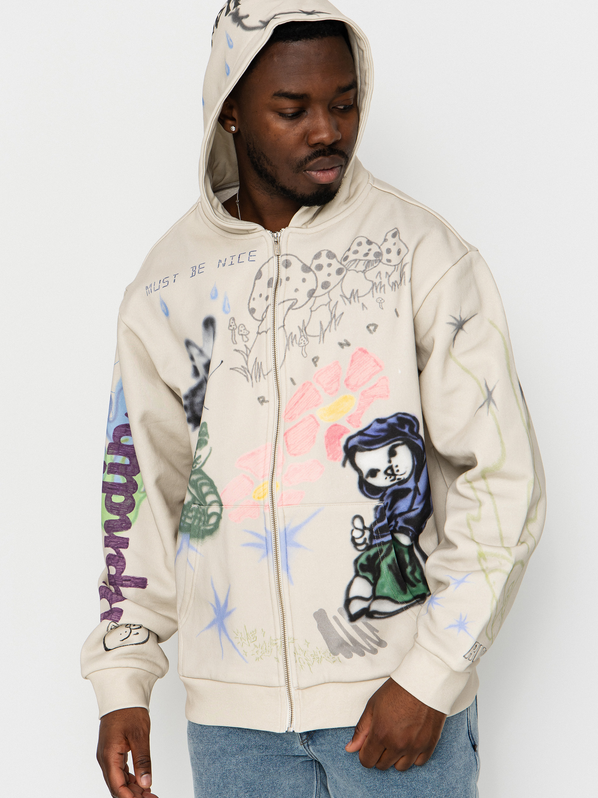RipNDip Goosebumps ZHD Kapucnis pulóver (bone)
